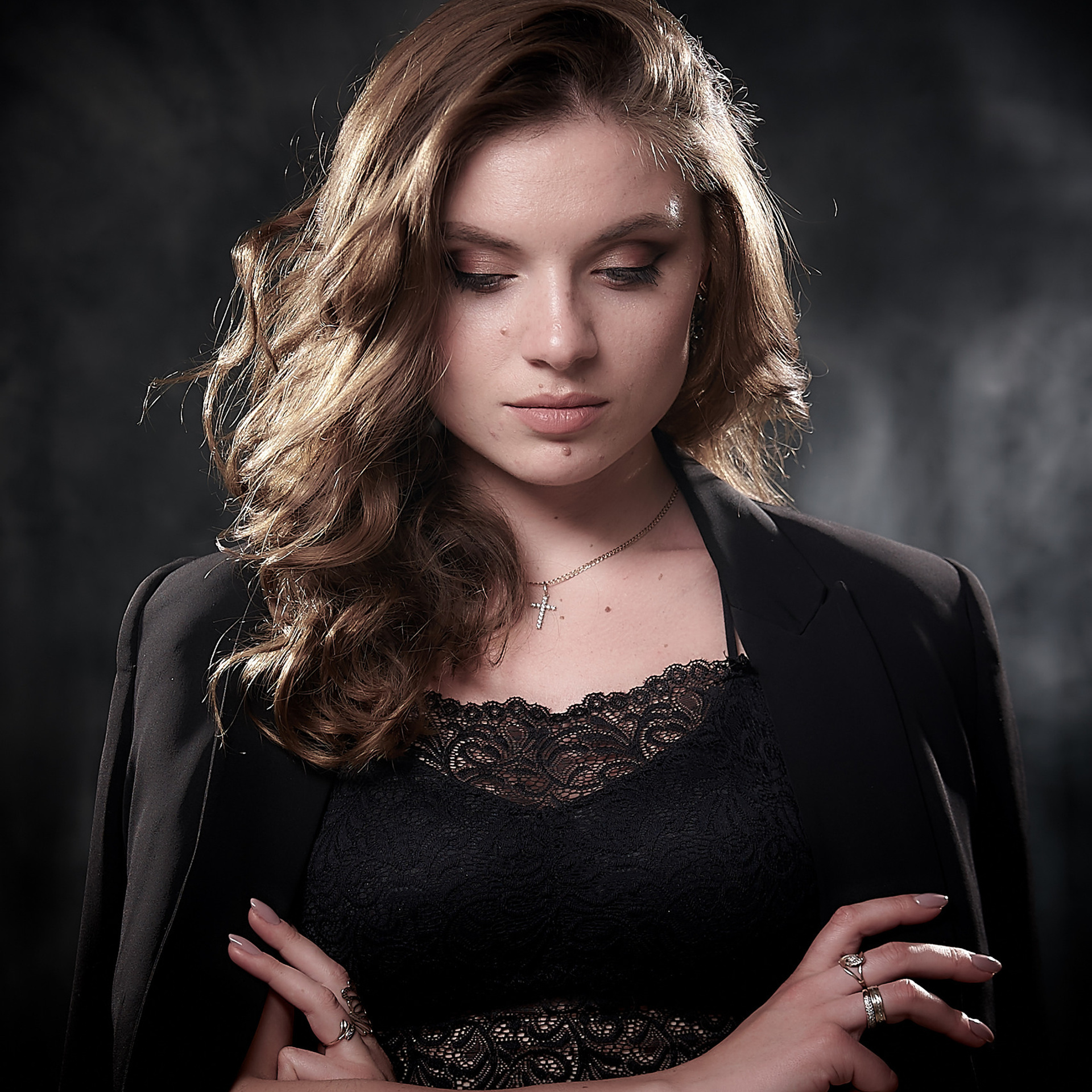 Portrait photo shoot by photographer Max Matvich. Max Matvich and Victoria Basova are professionals in their field