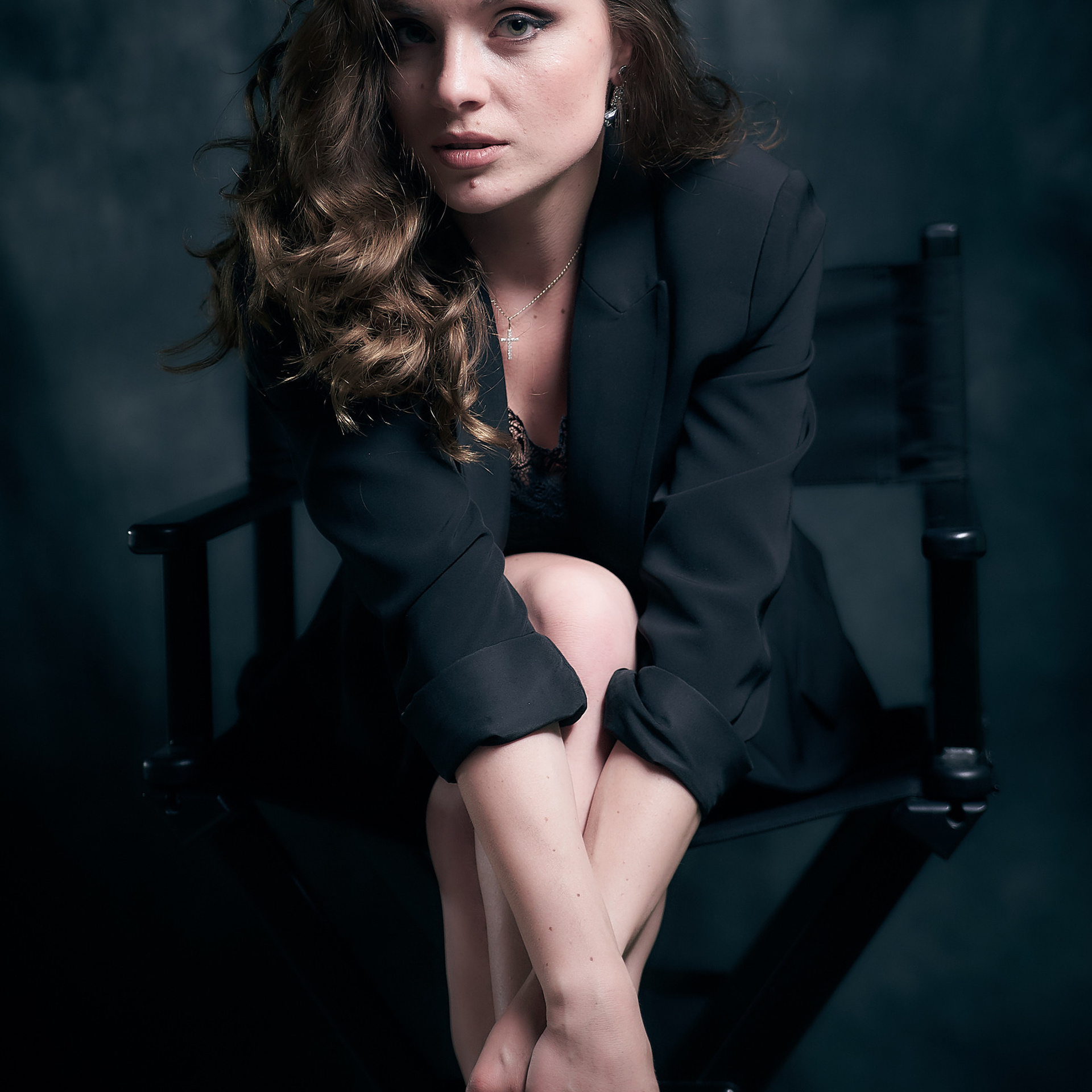 Portrait photo shoot by photographer Max Matvich. Max Matvich and Victoria Basova are professionals in their field