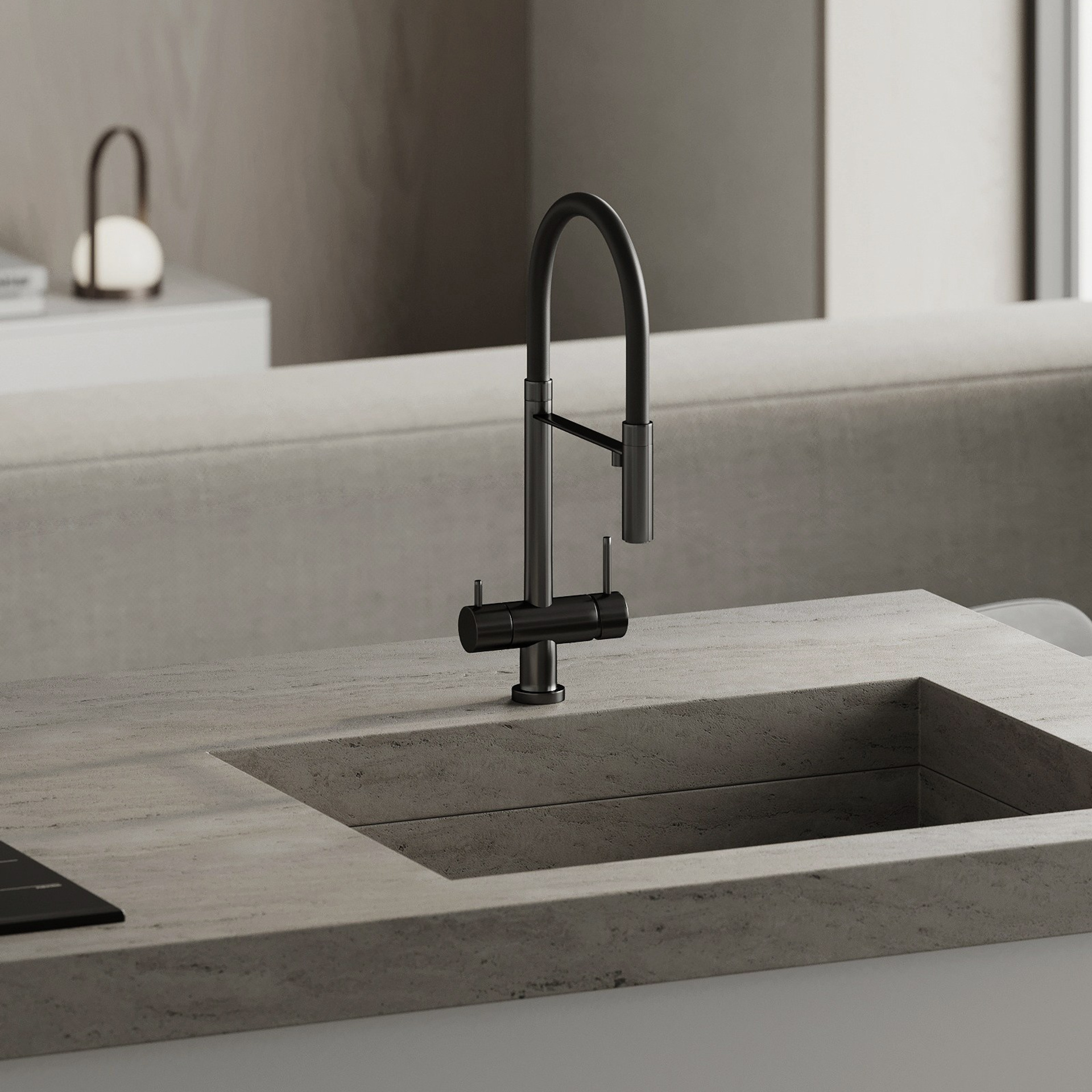 Кухня-гостиная. Часть 1. 3d визуализатор Данила Белов Dvisualiz