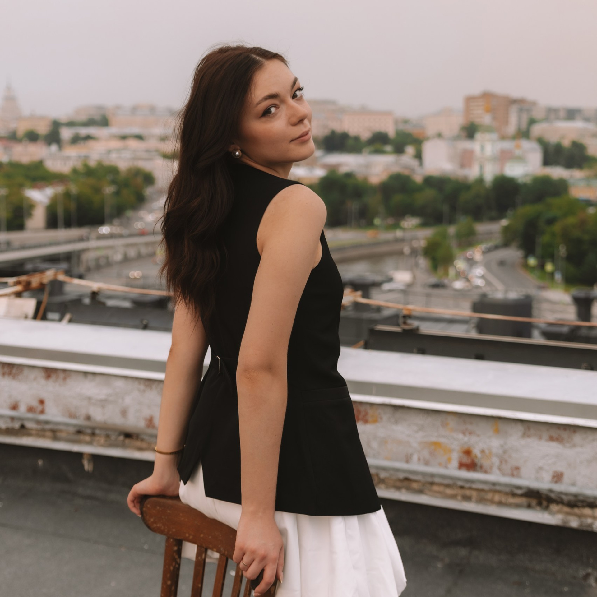 На крыше. Фотограф Дарья Пудовкина Москва, Московская область