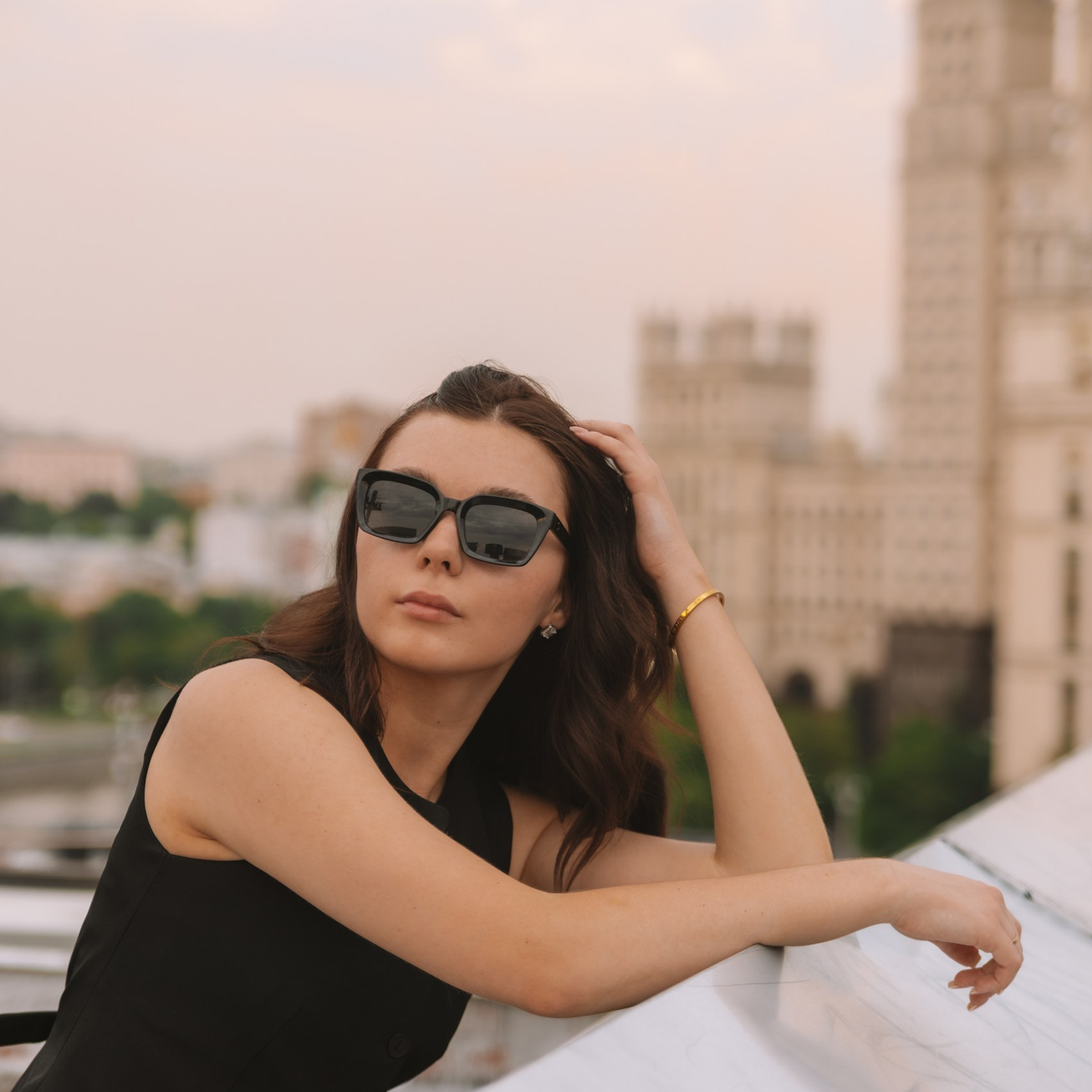 На крыше. Фотограф Дарья Пудовкина Москва, Московская область