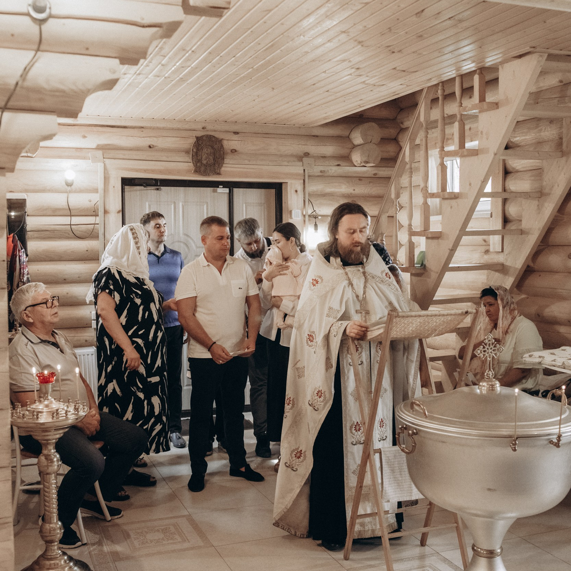 Крещение Маргариты. Фотограф Дарья Пудовкина Москва, Московская область