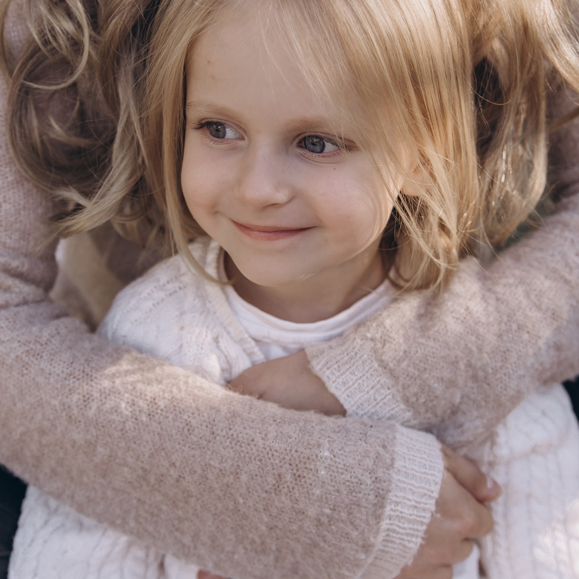 Пикник мамы и дочки