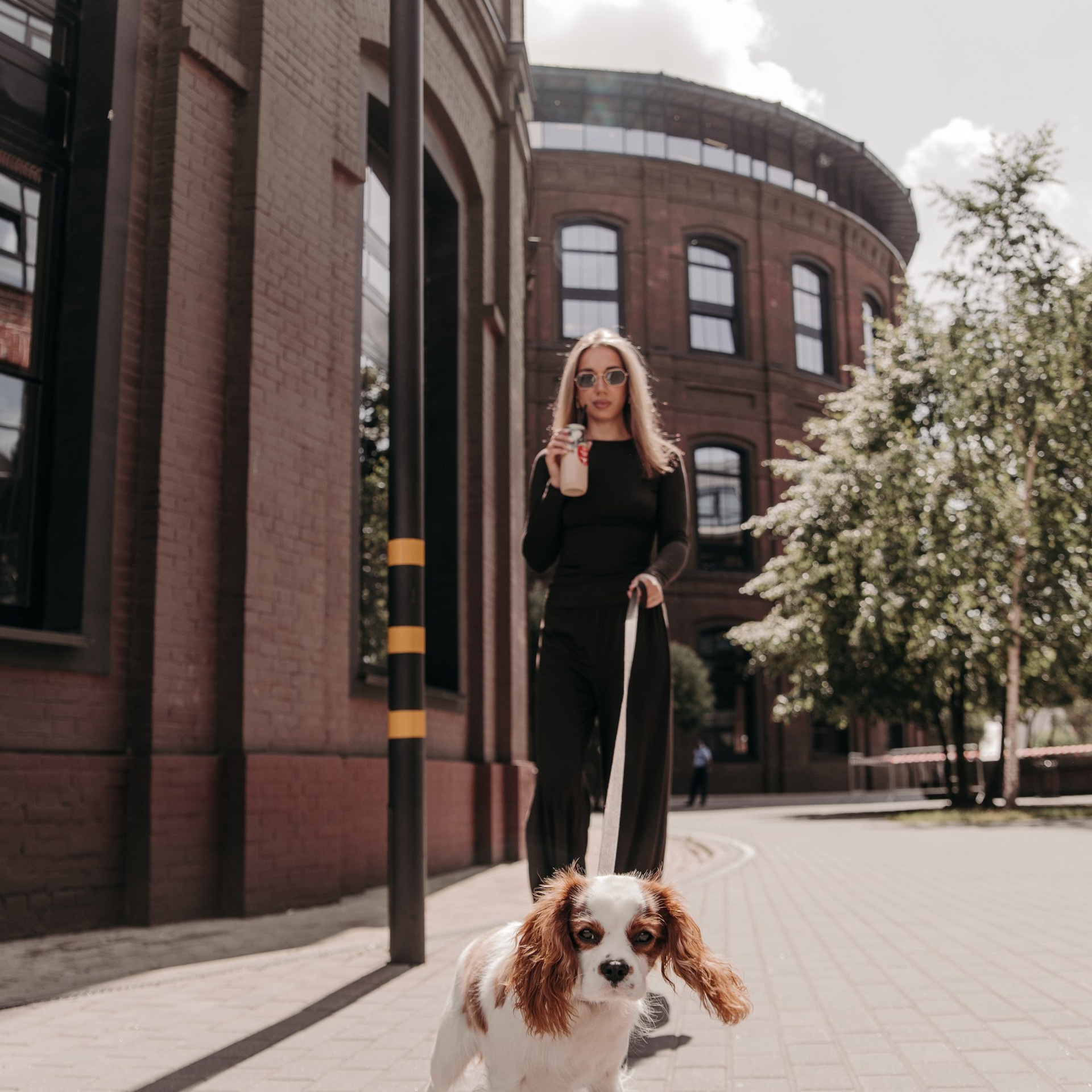 С любимым питомцем. Фотограф Дарья Пудовкина Москва, Московская область