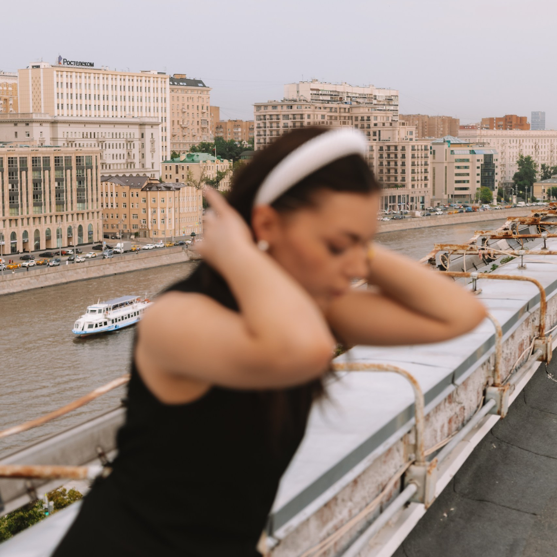 На крыше. Фотограф Дарья Пудовкина Москва, Московская область