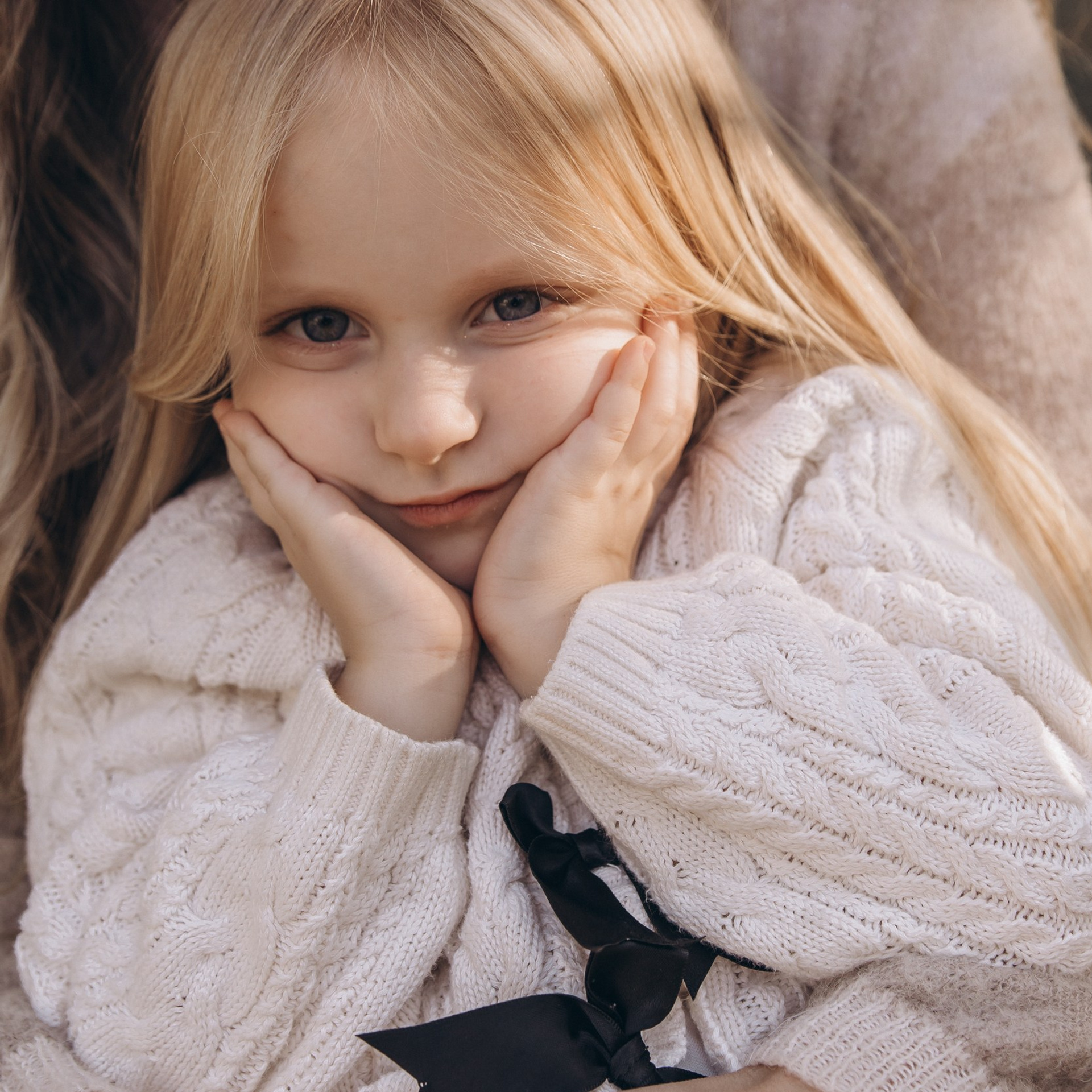 Пикник мамы и дочки. Фотограф Дарья Пудовкина Москва, Московская область