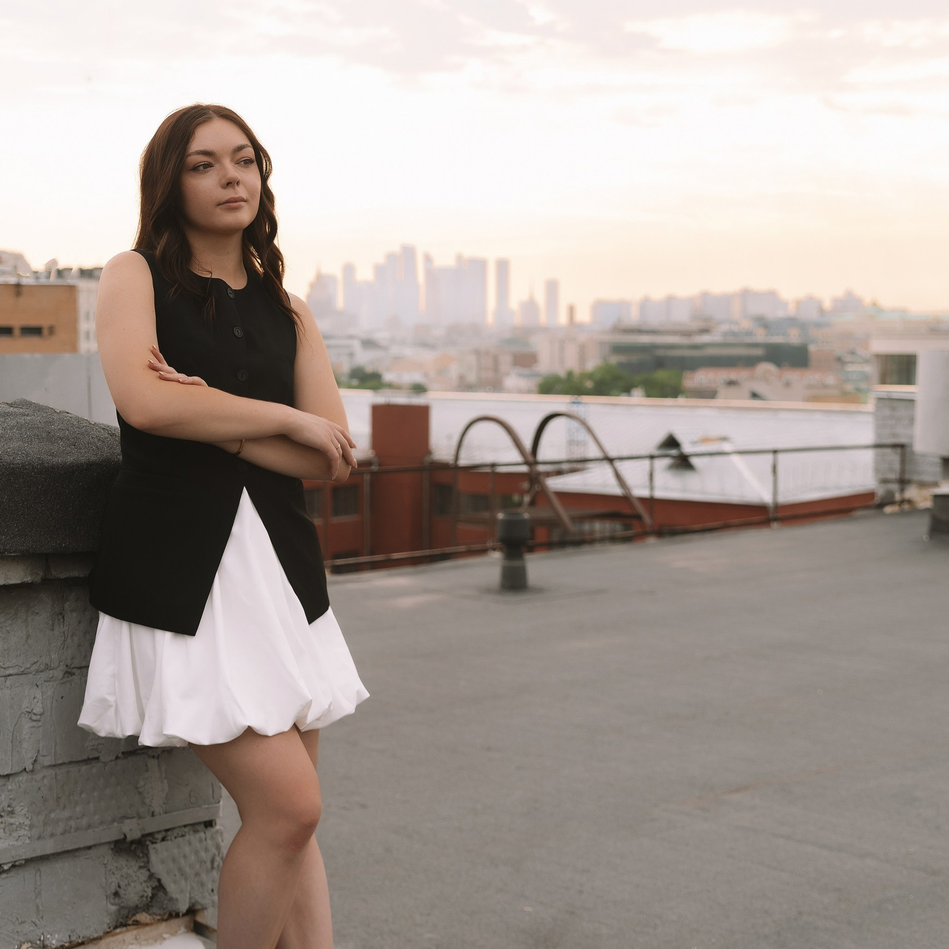 На крыше. Фотограф Дарья Пудовкина Москва, Московская область