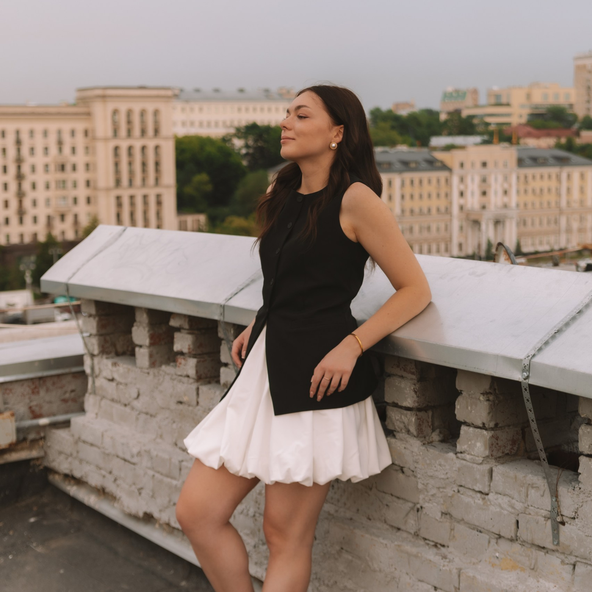 На крыше. Фотограф Дарья Пудовкина Москва, Московская область