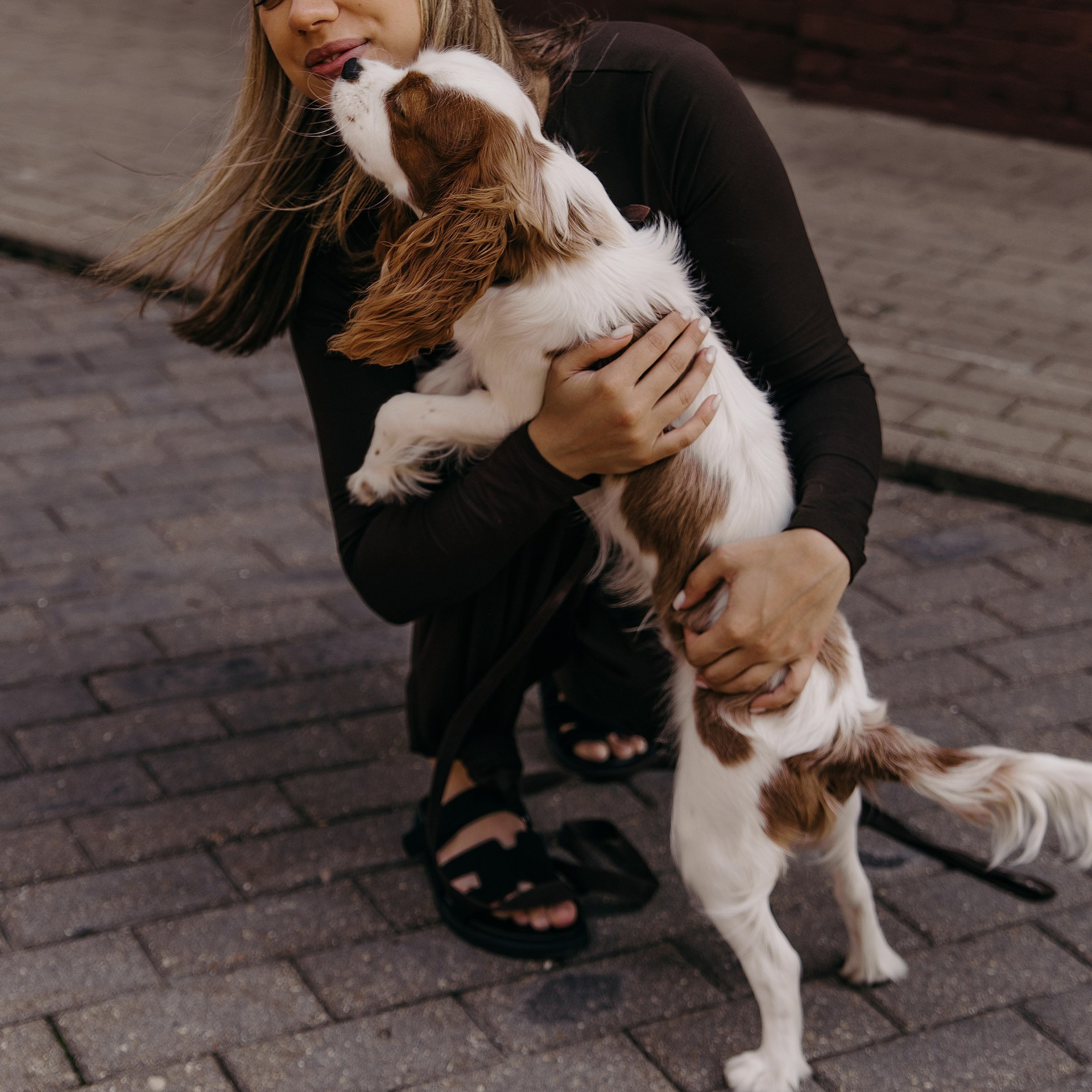 С любимым питомцем. Фотограф Дарья Пудовкина Москва, Московская область