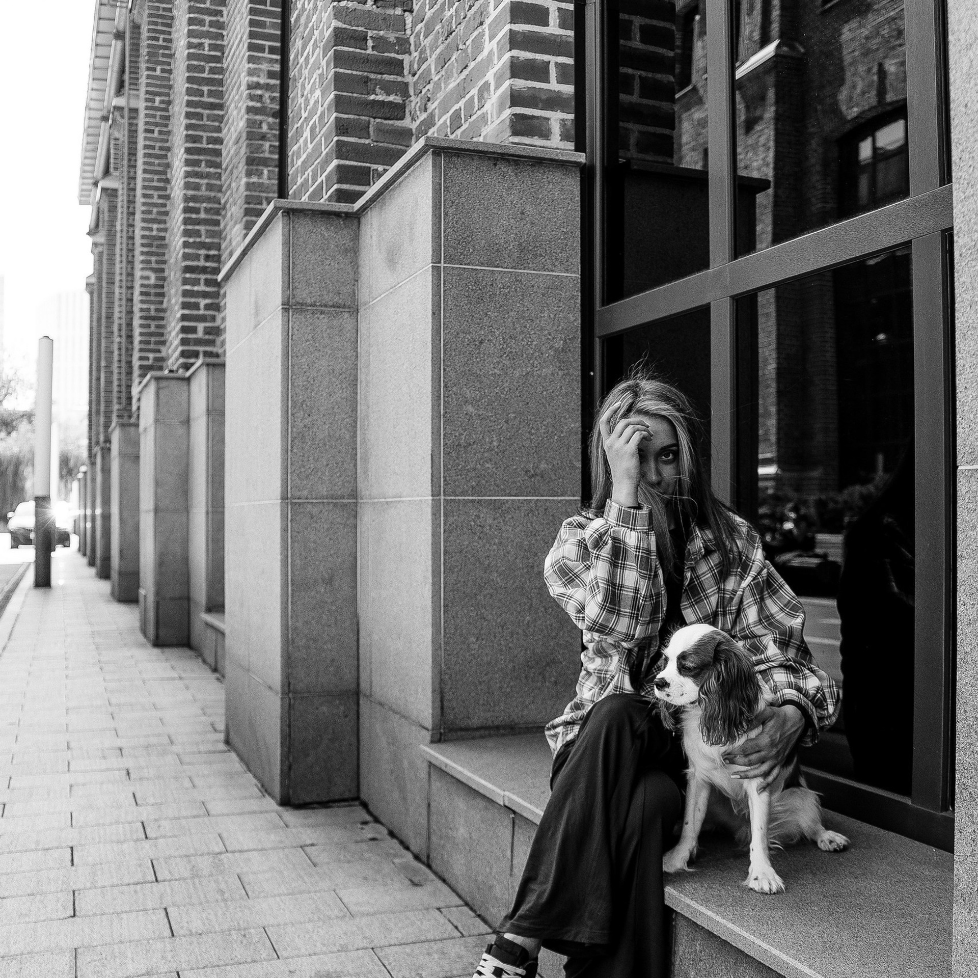 С любимым питомцем. Фотограф Дарья Пудовкина Москва, Московская область