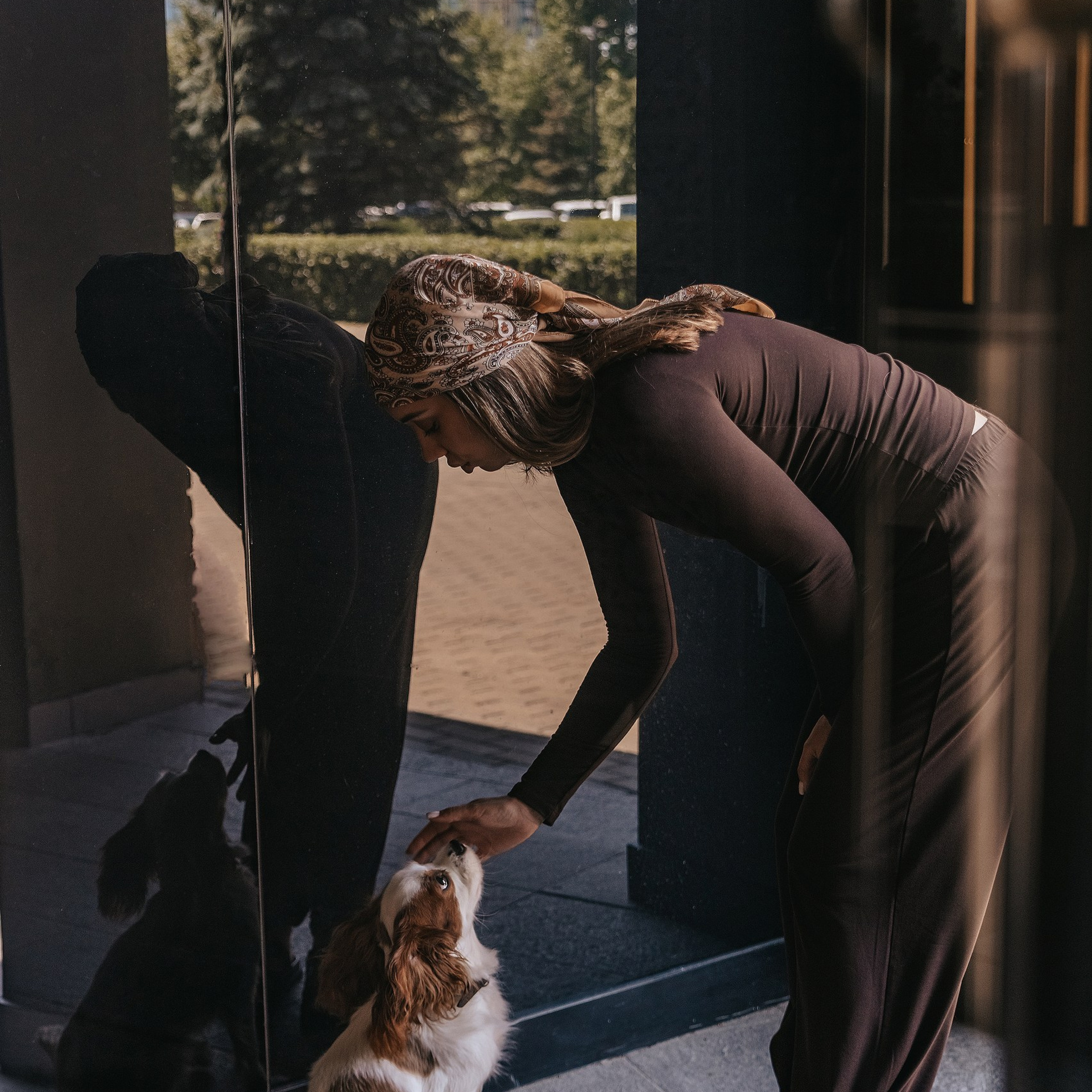 С любимым питомцем. Фотограф Дарья Пудовкина Москва, Московская область