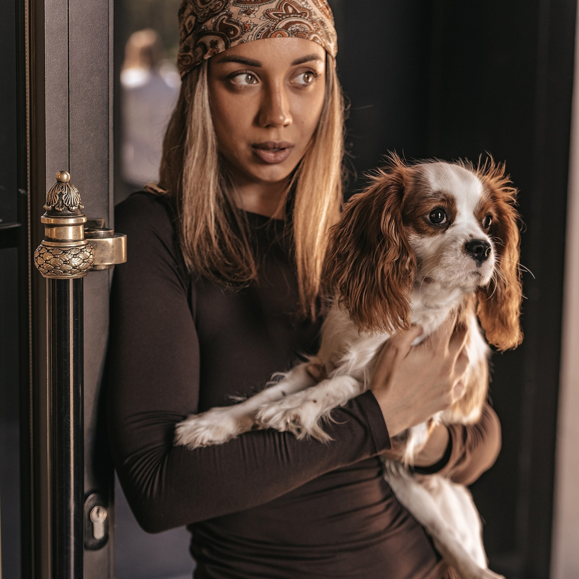 С любимым питомцем. Фотограф Дарья Пудовкина Москва, Московская область