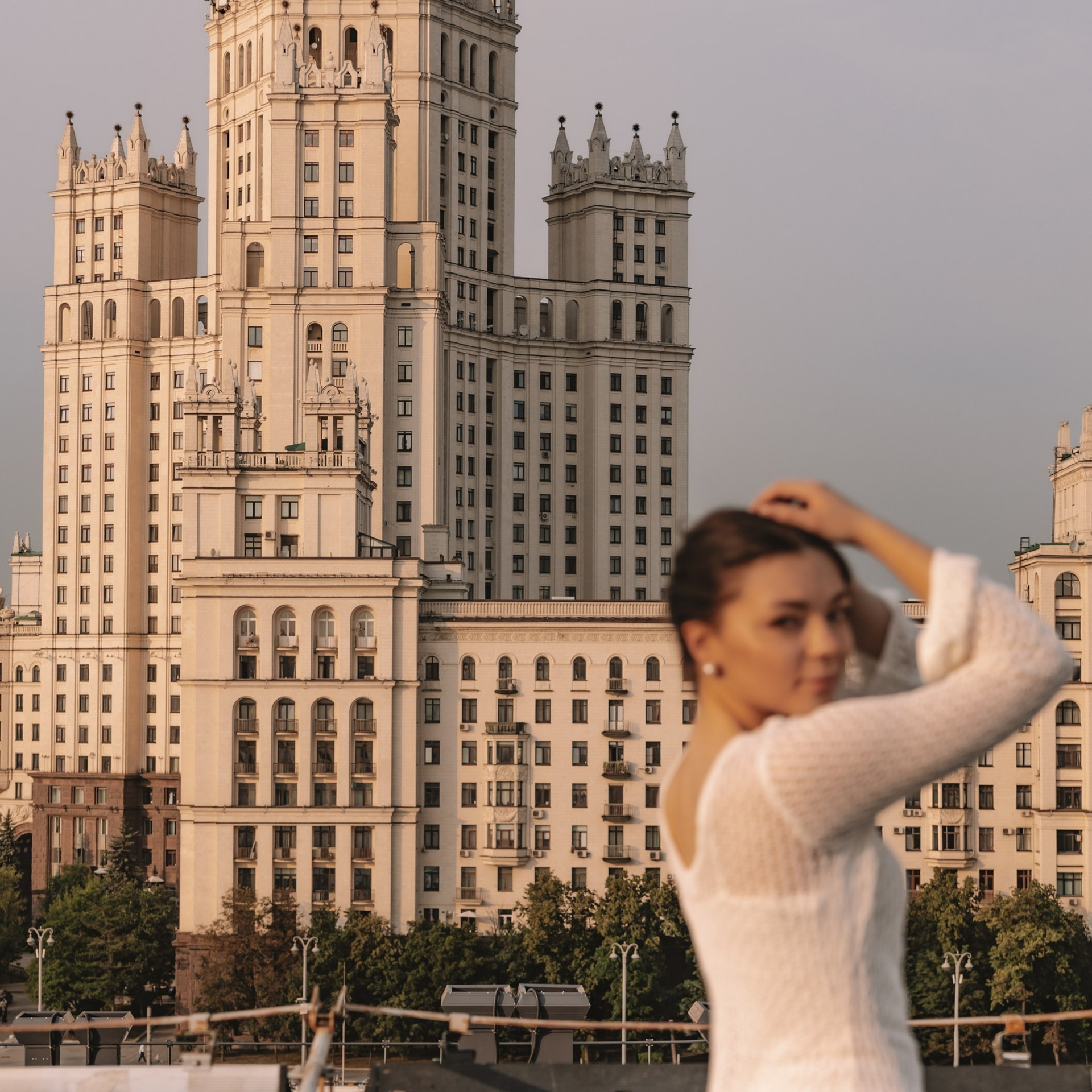 На крыше. Фотограф Дарья Пудовкина Москва, Московская область