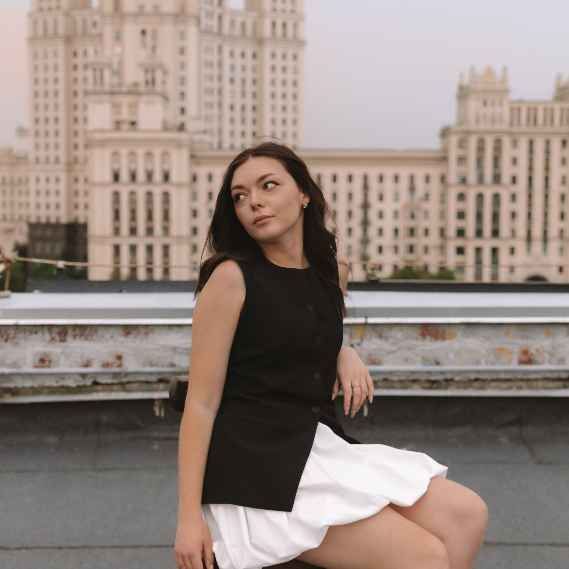 На крыше. Фотограф Дарья Пудовкина Москва, Московская область