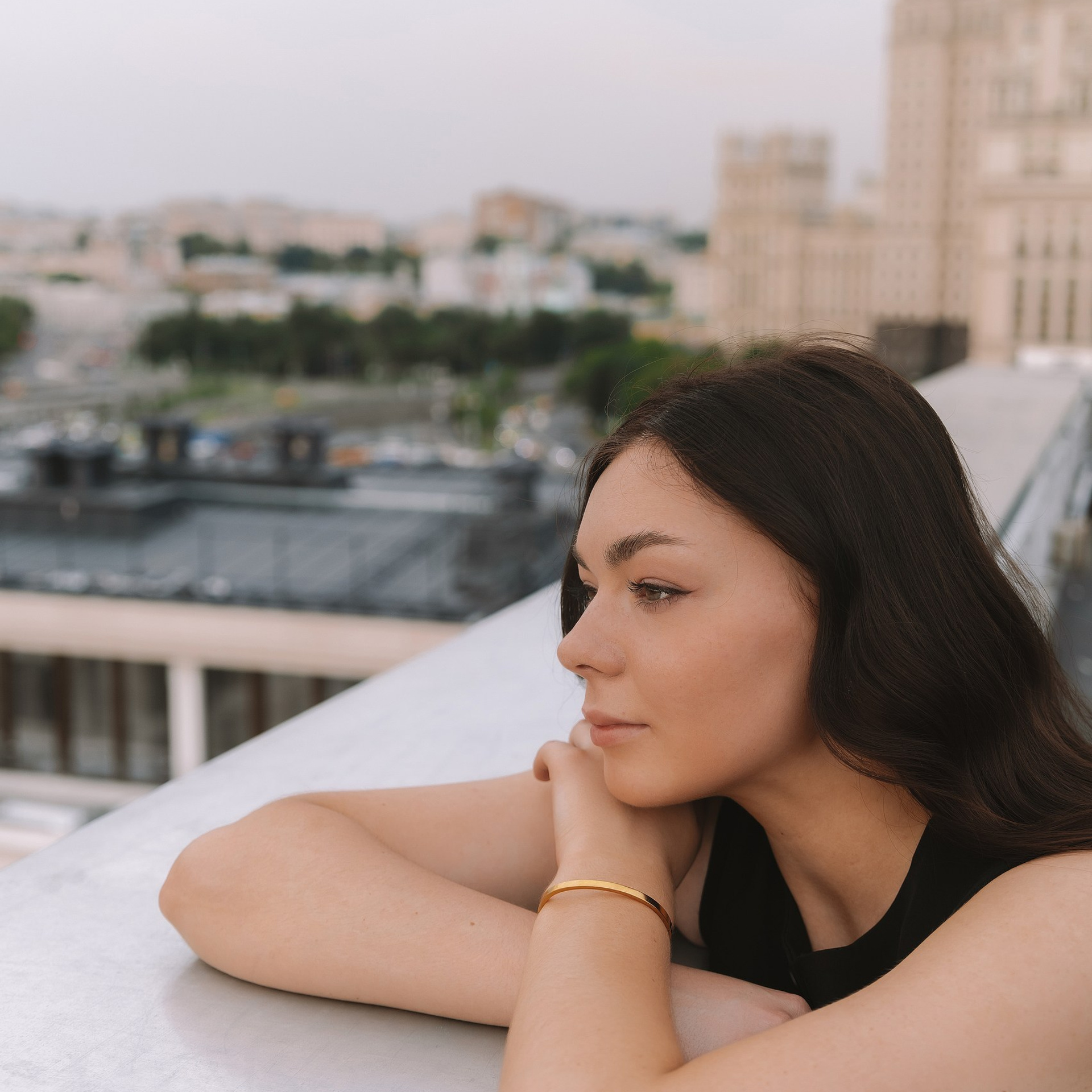 На крыше. Фотограф Дарья Пудовкина Москва, Московская область