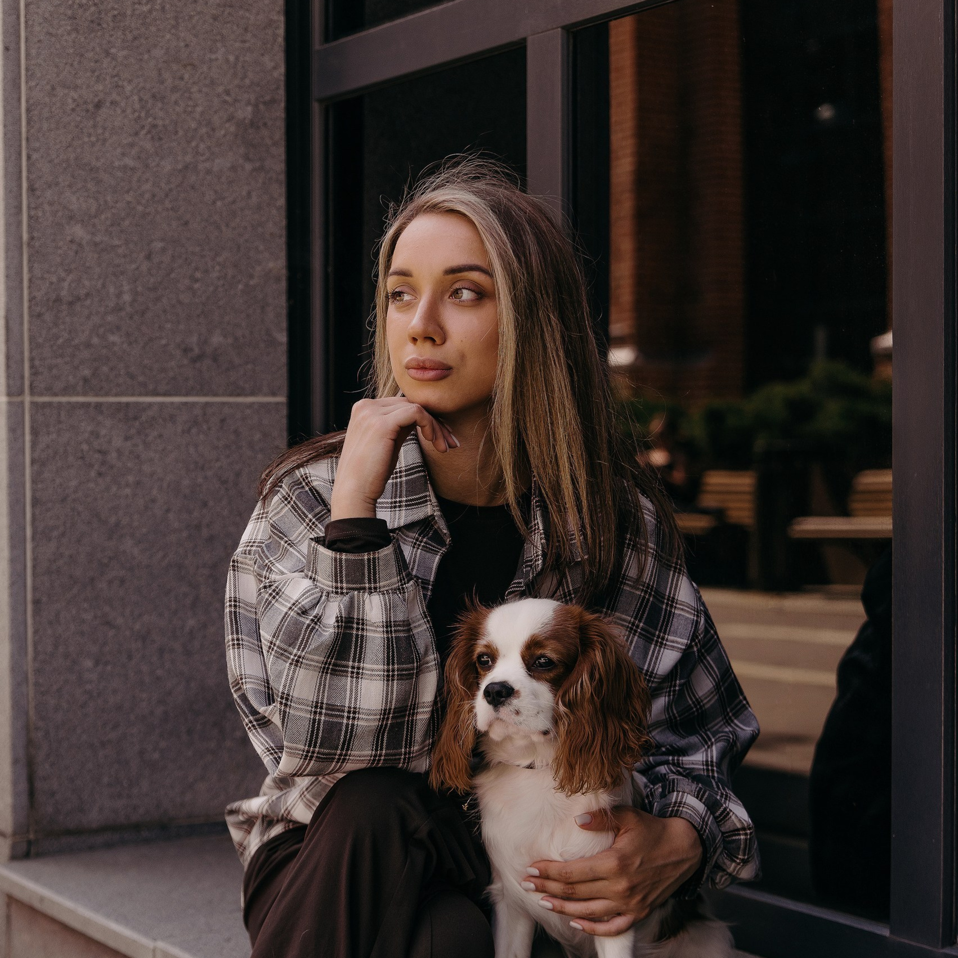 С любимым питомцем. Фотограф Дарья Пудовкина Москва, Московская область