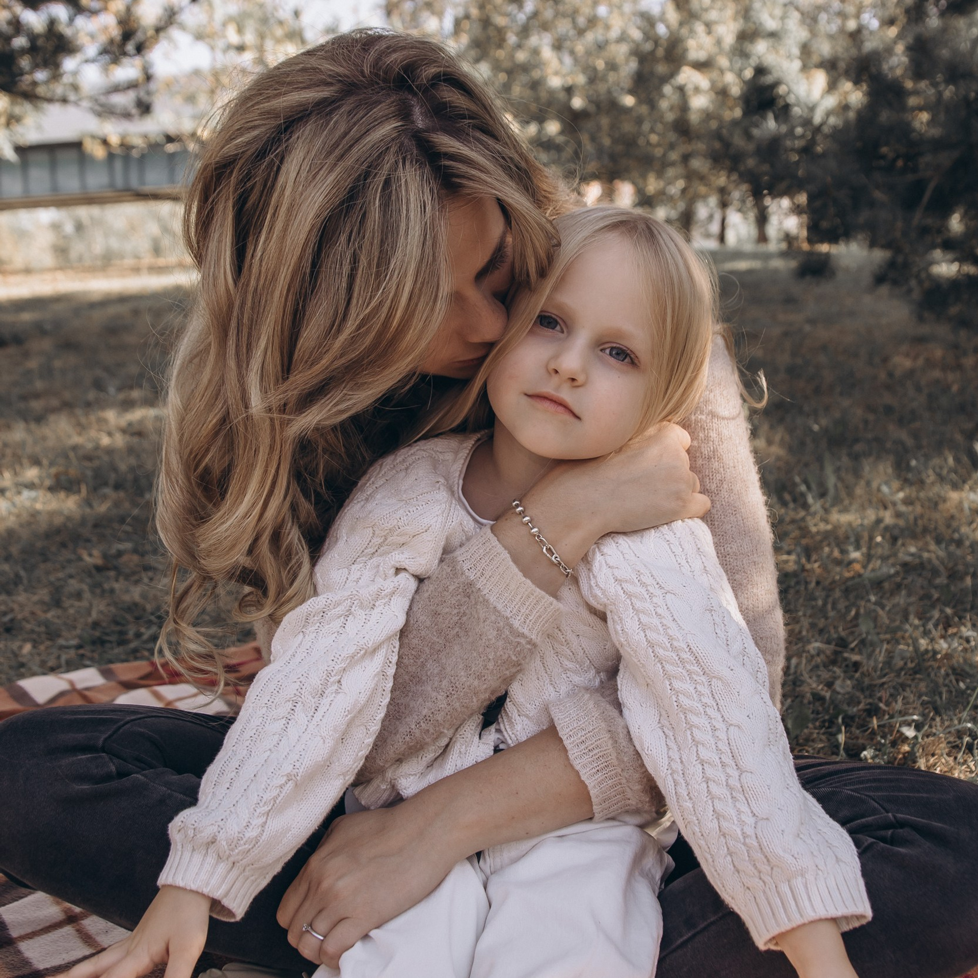 Пикник мамы и дочки. Фотограф Дарья Пудовкина Москва, Московская область