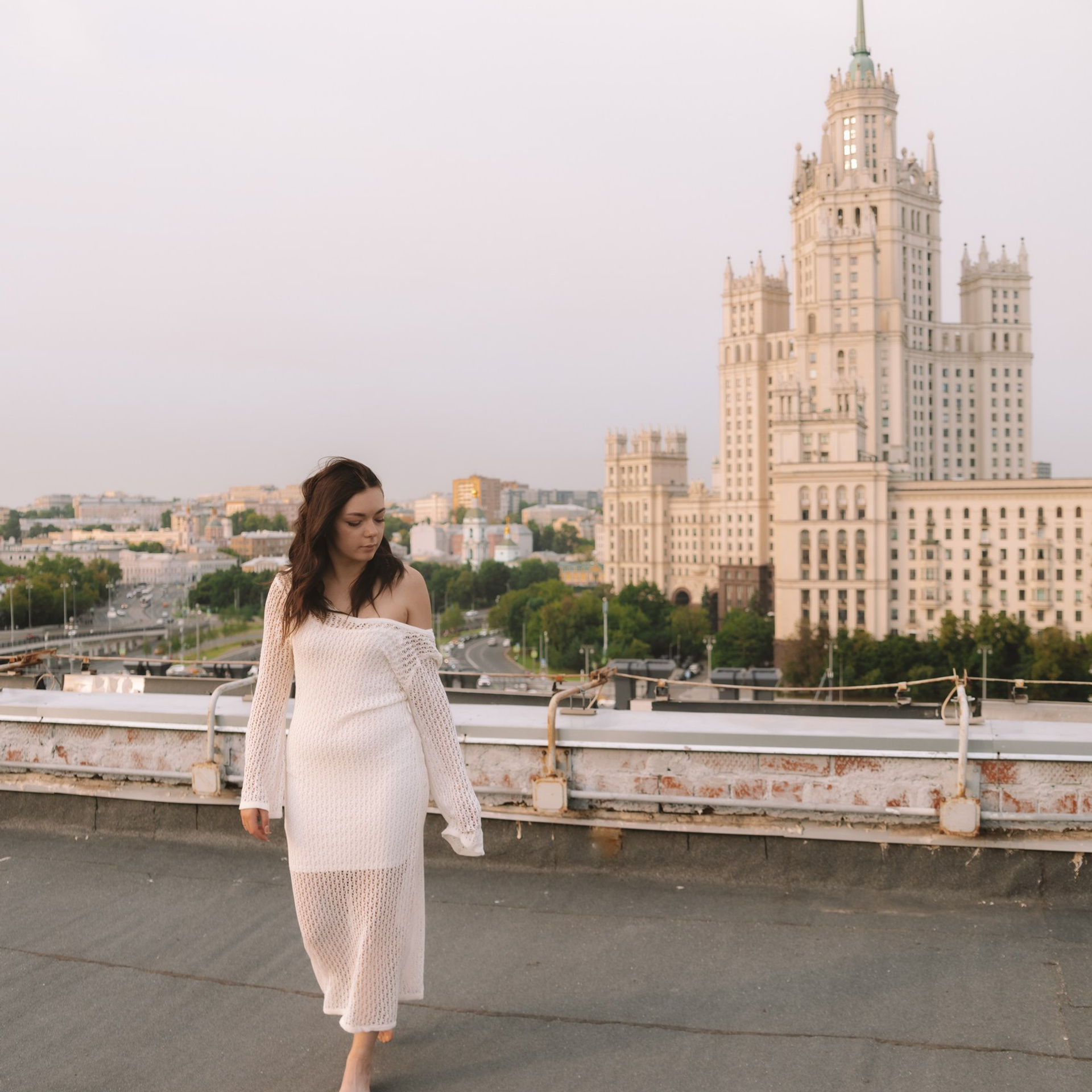 На крыше. Фотограф Дарья Пудовкина Москва, Московская область