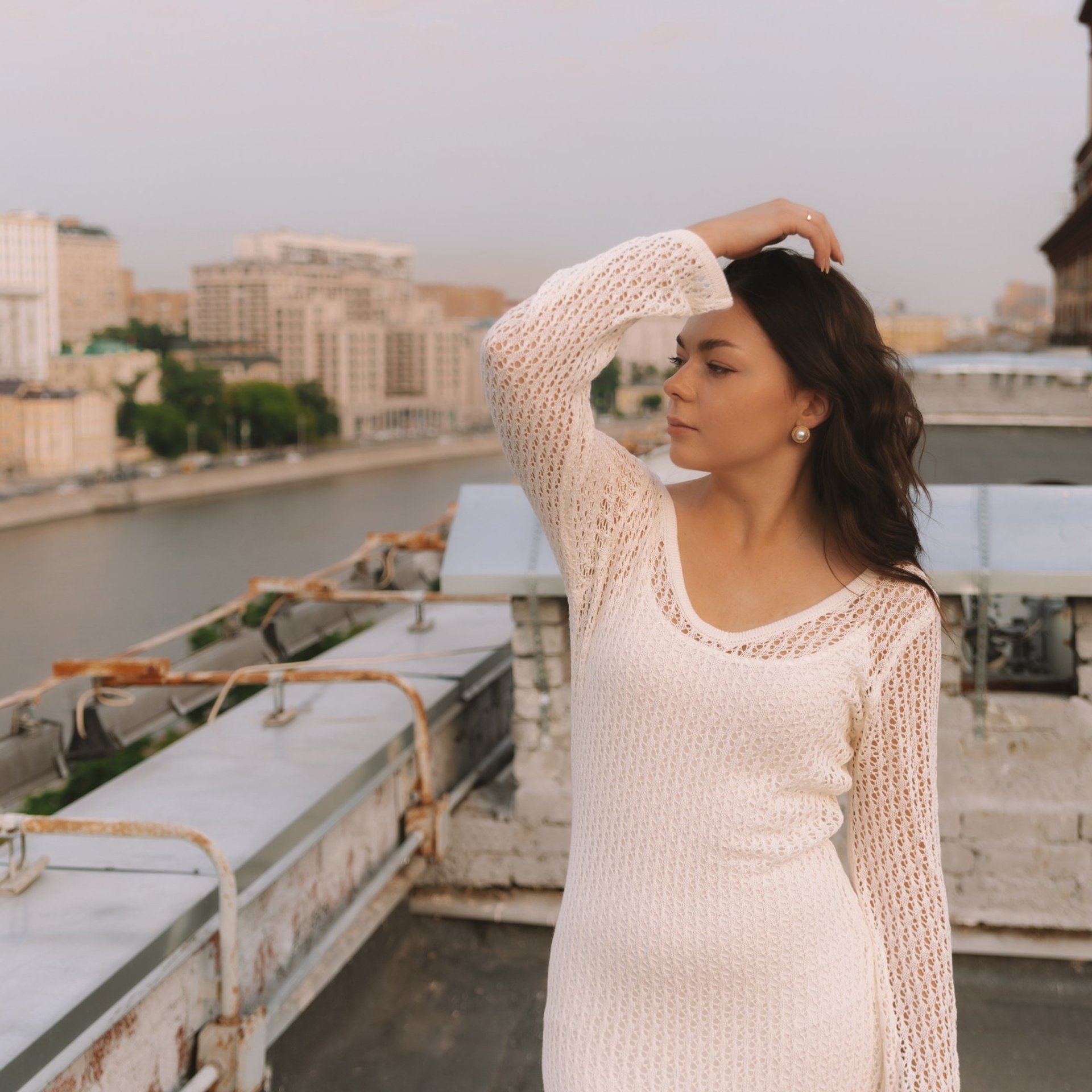 На крыше. Фотограф Дарья Пудовкина Москва, Московская область