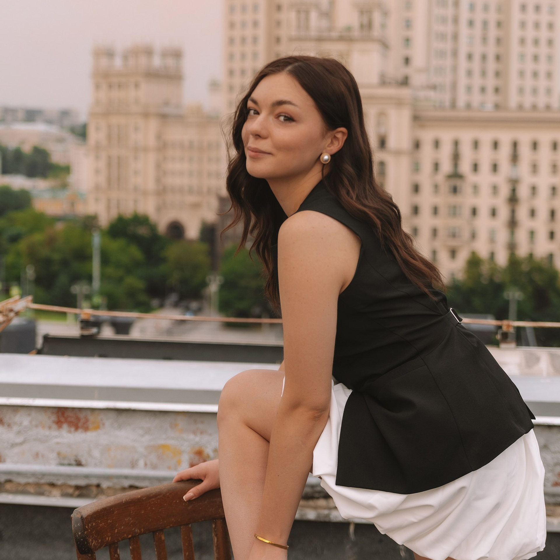 На крыше. Фотограф Дарья Пудовкина Москва, Московская область