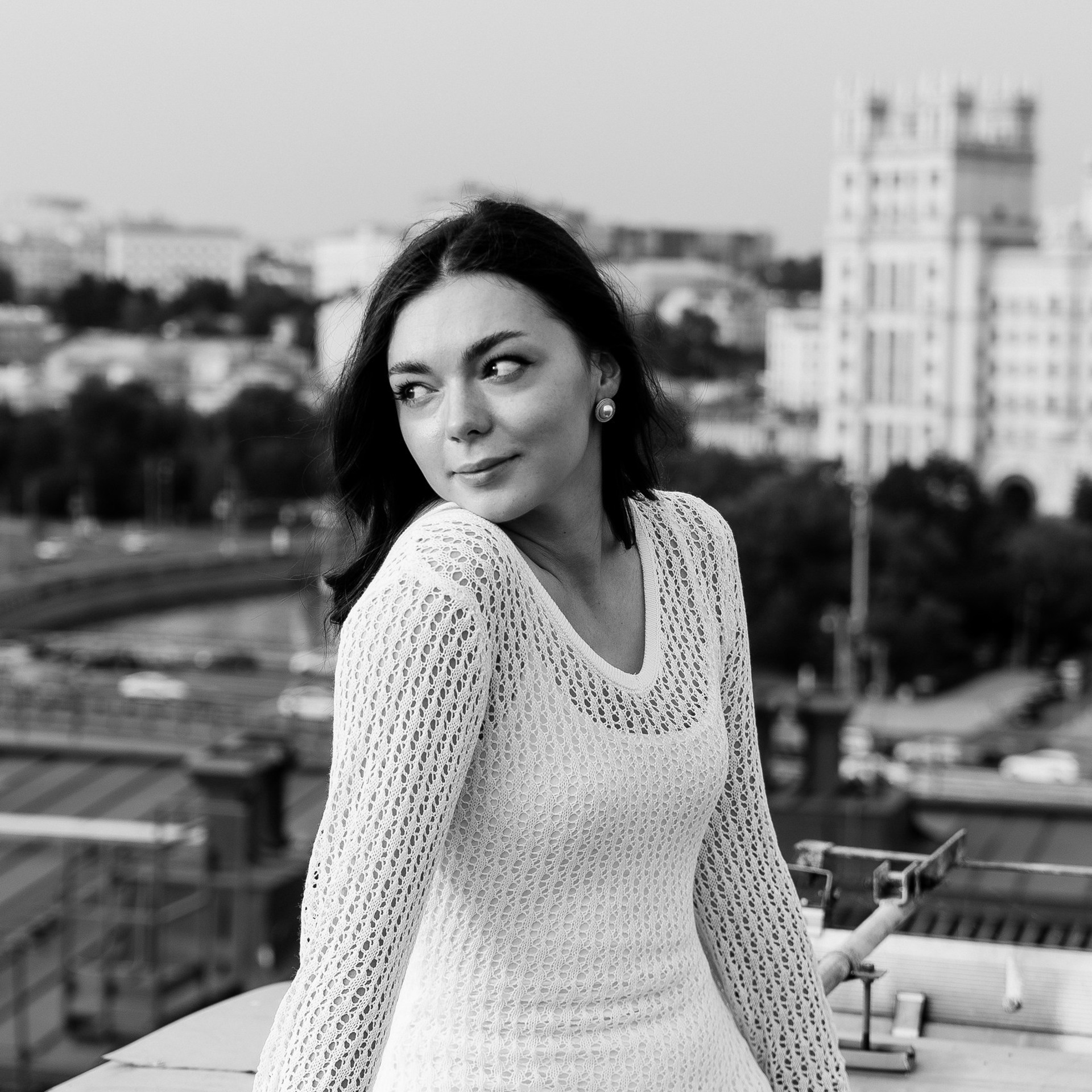 На крыше. Фотограф Дарья Пудовкина Москва, Московская область