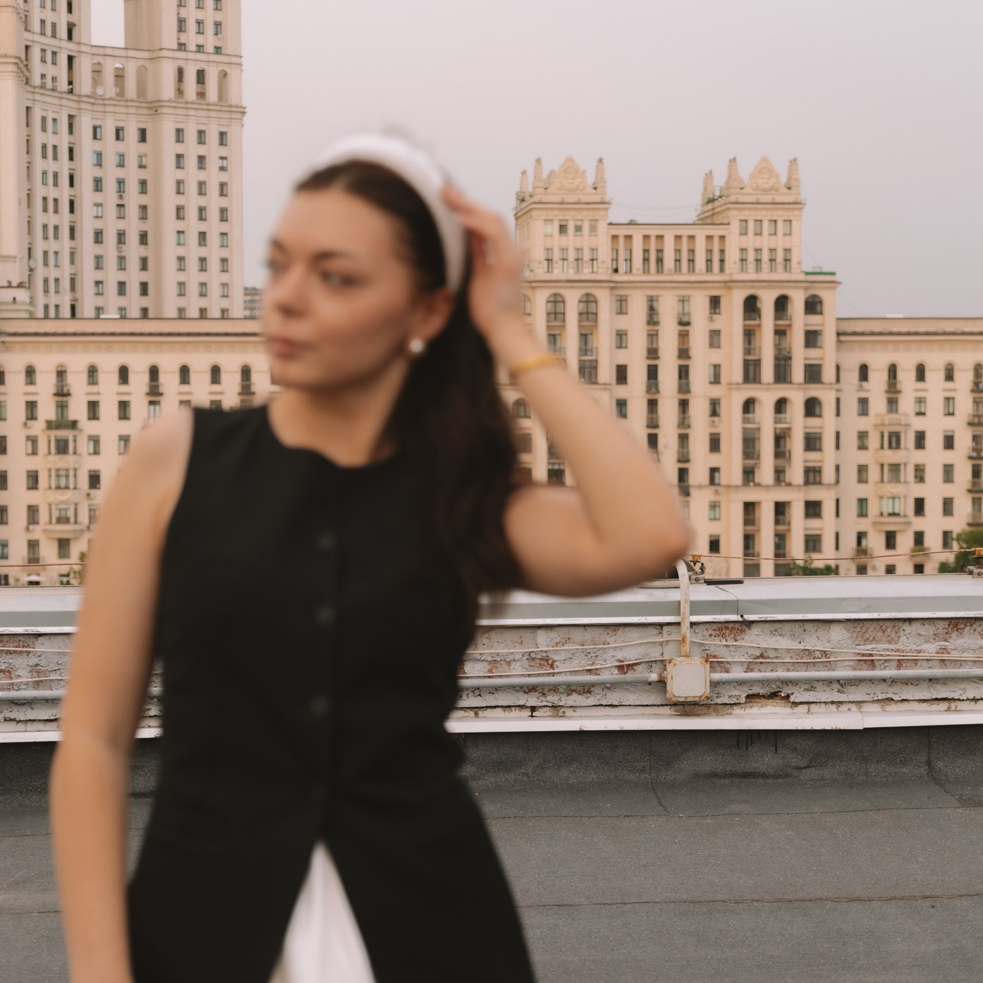 На крыше. Фотограф Дарья Пудовкина Москва, Московская область