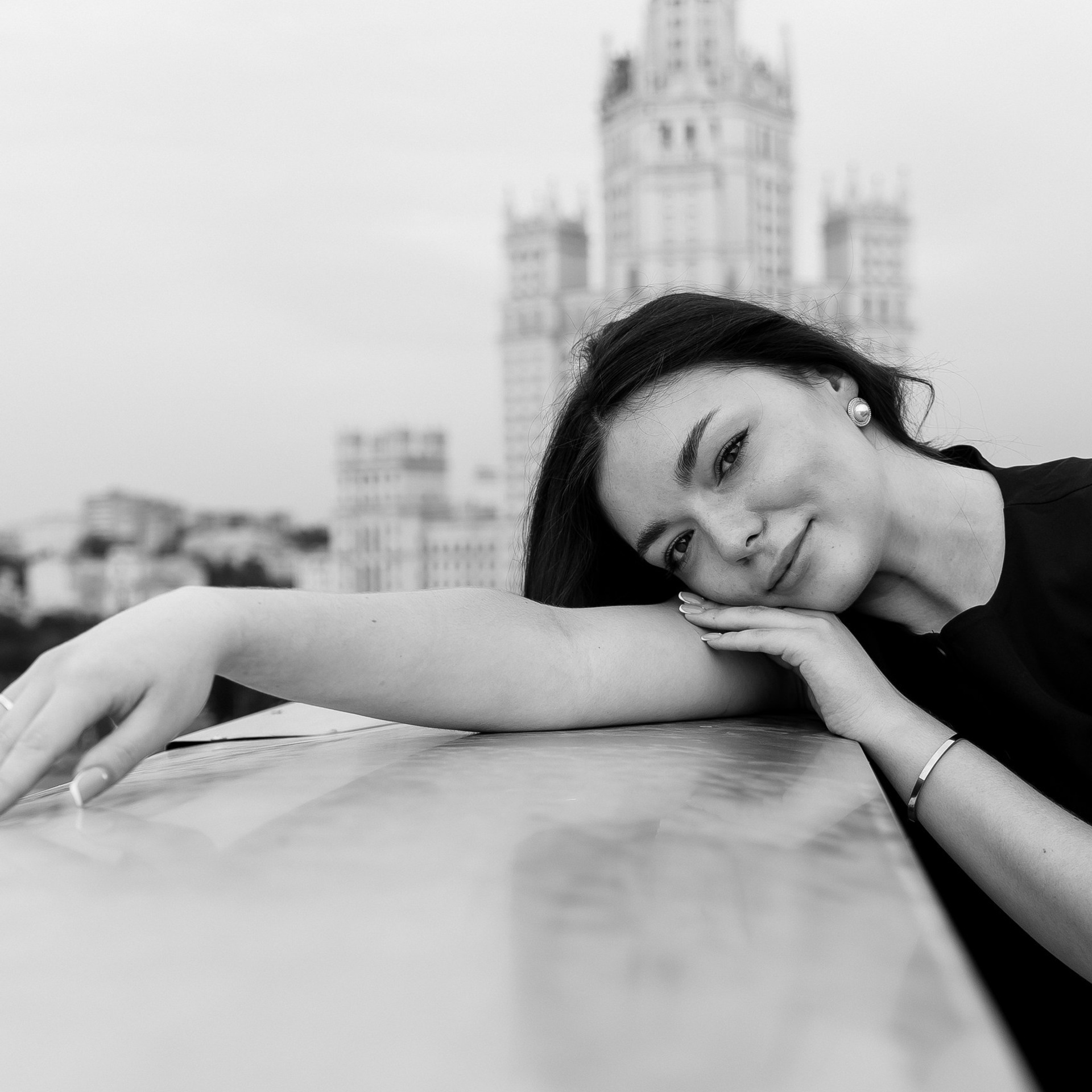 На крыше. Фотограф Дарья Пудовкина Москва, Московская область