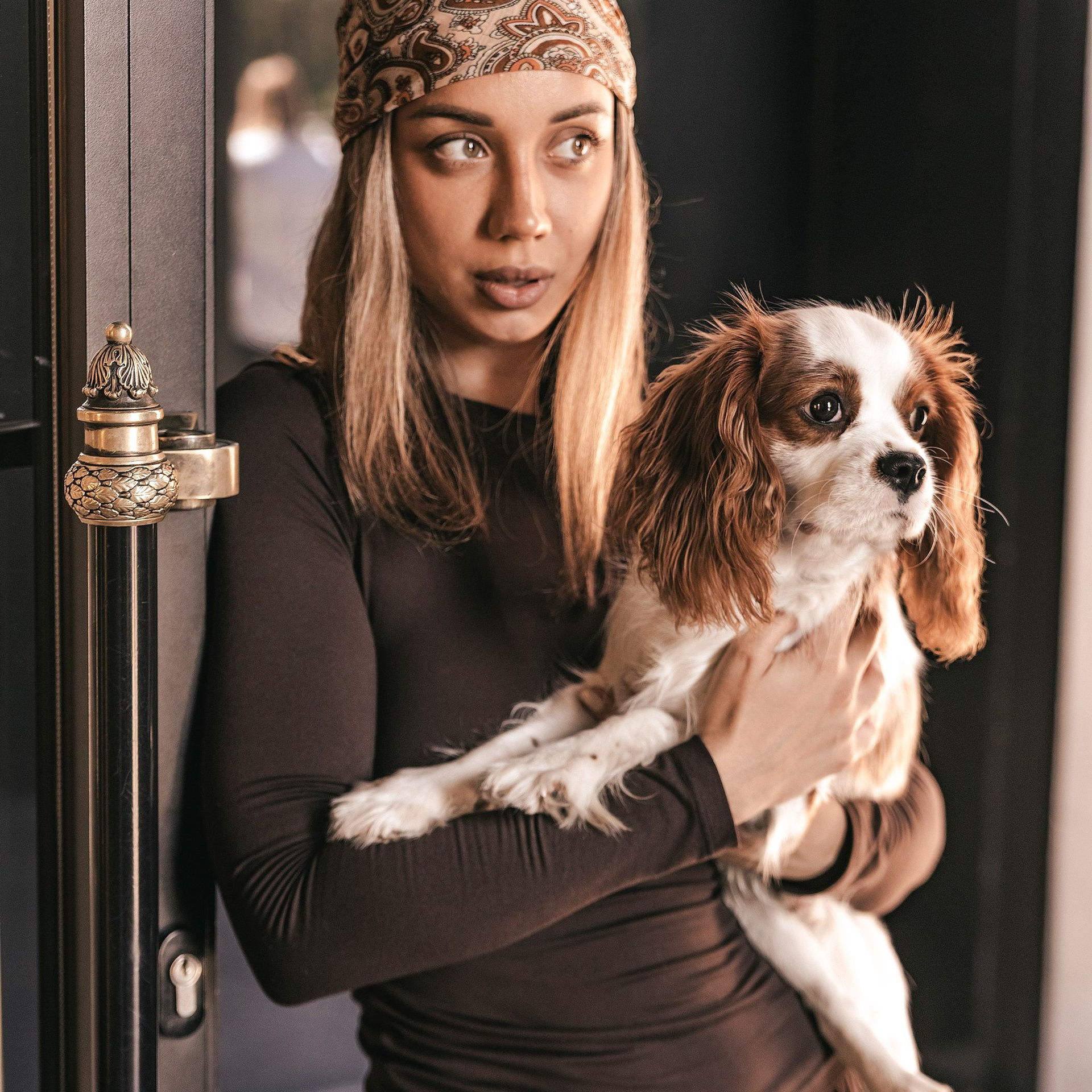 С любимым питомцем. Фотограф Дарья Пудовкина Москва, Московская область