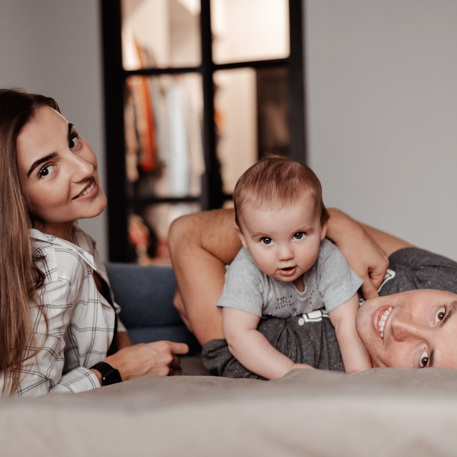 Сережа, Алина и Денис