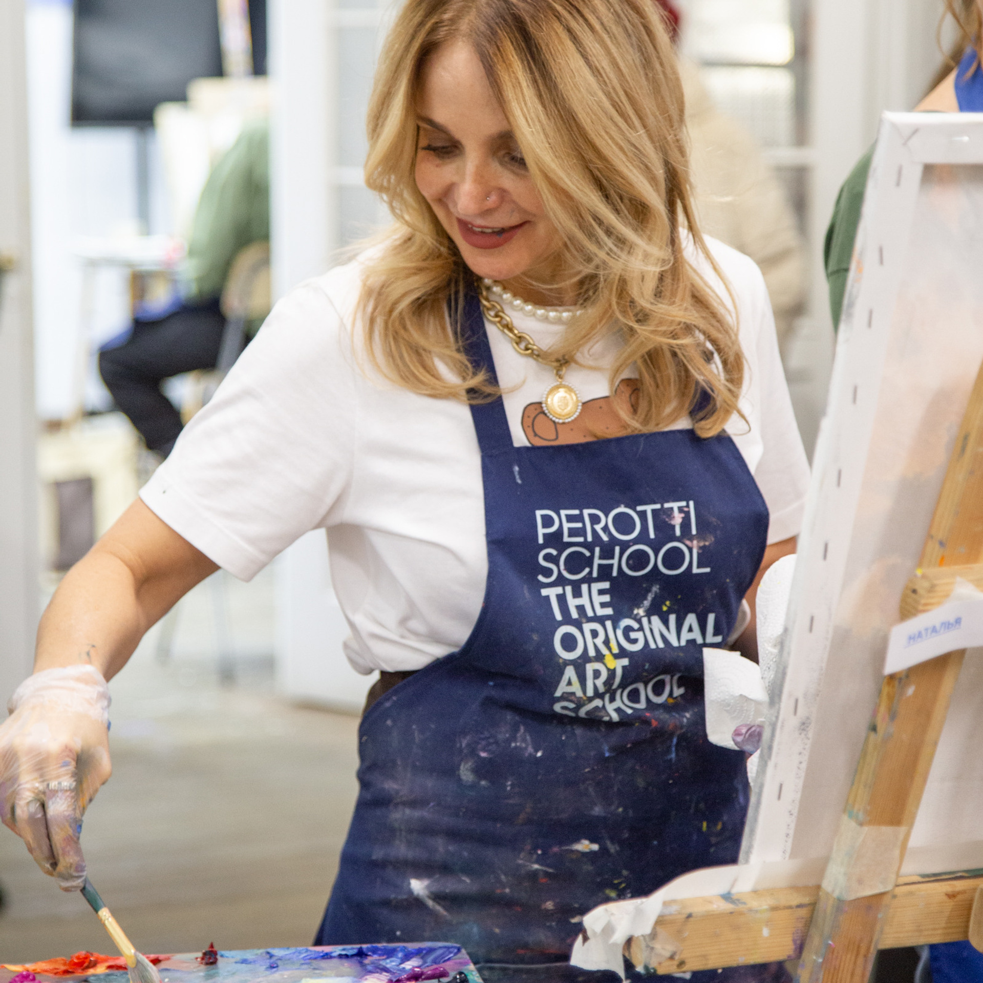 Мастер-класс Многоцветие в&nbsp;школе Перотти