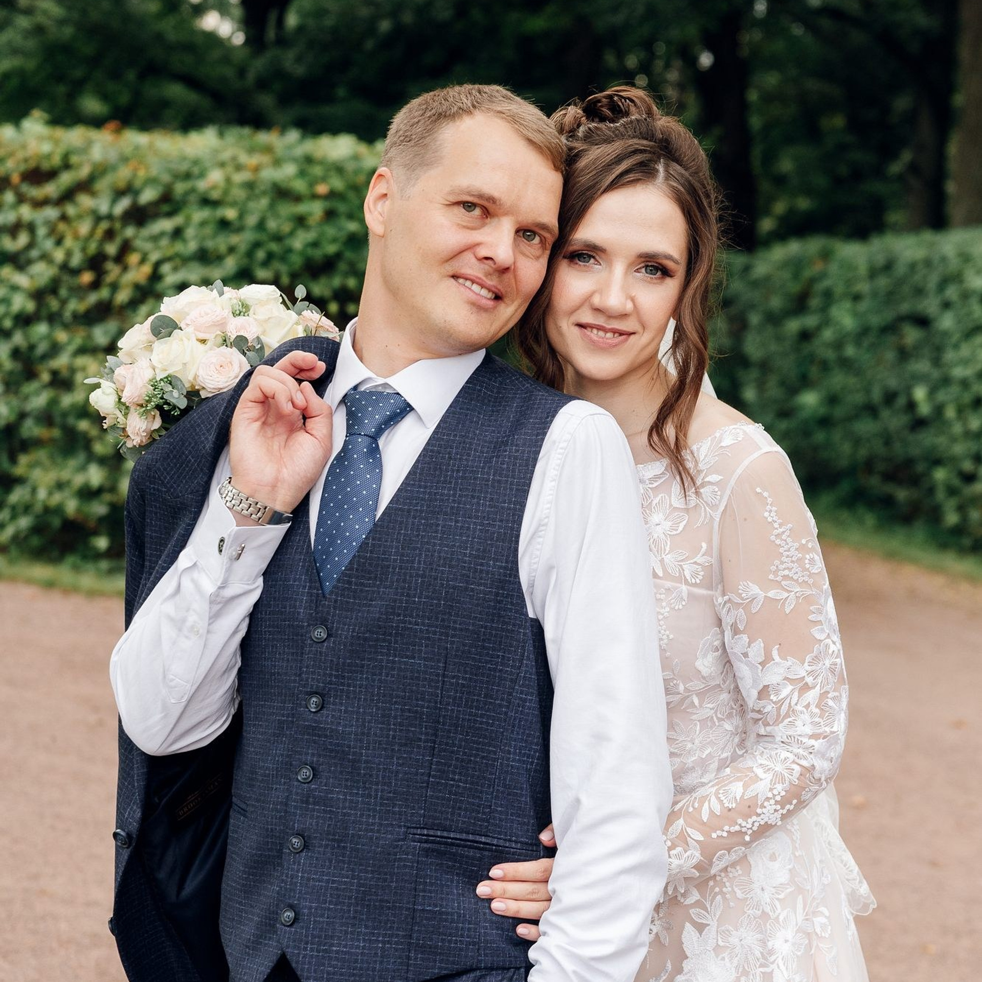 Свадебная фотосессия в усадьбе Кусково