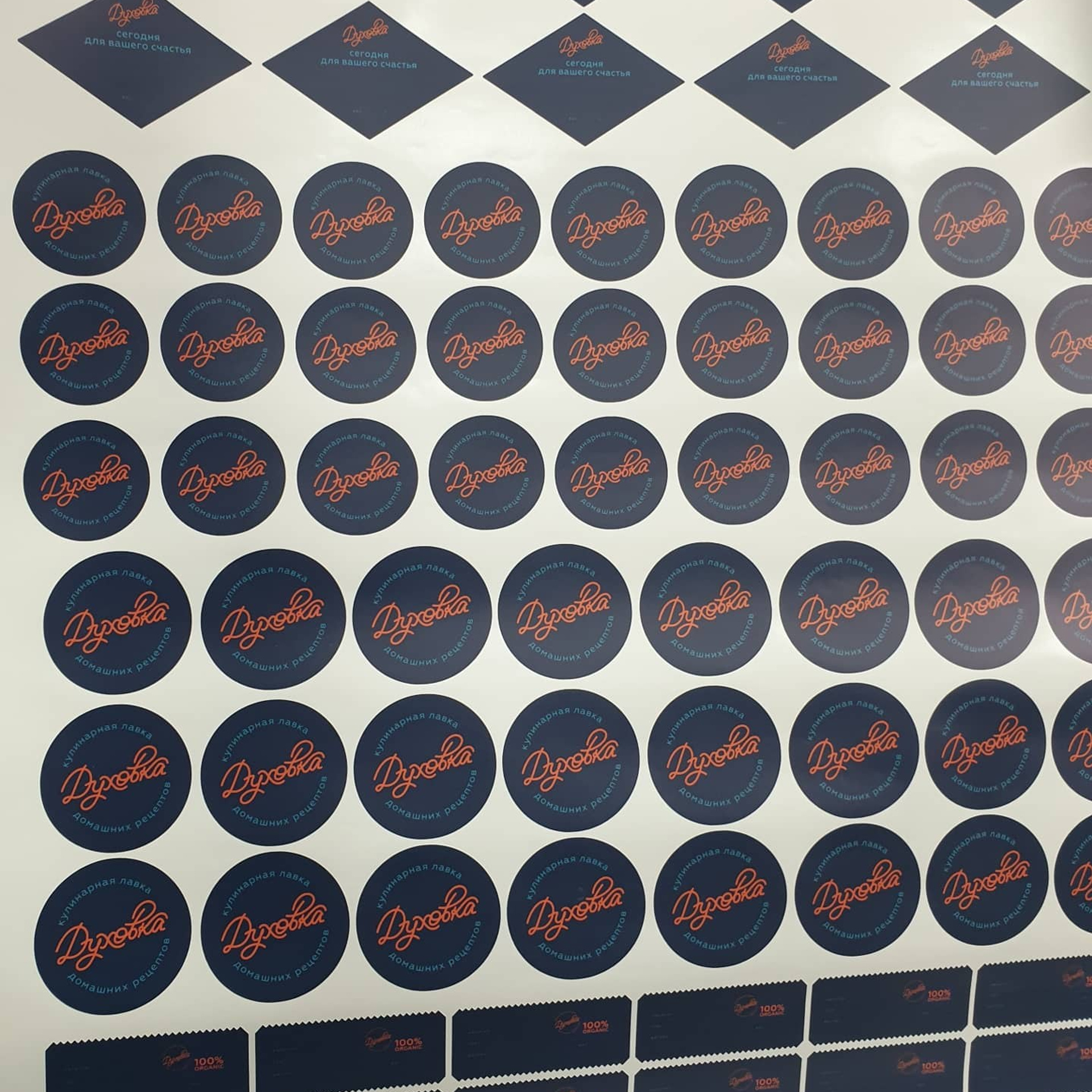 Самоклейка с резкой по контуру