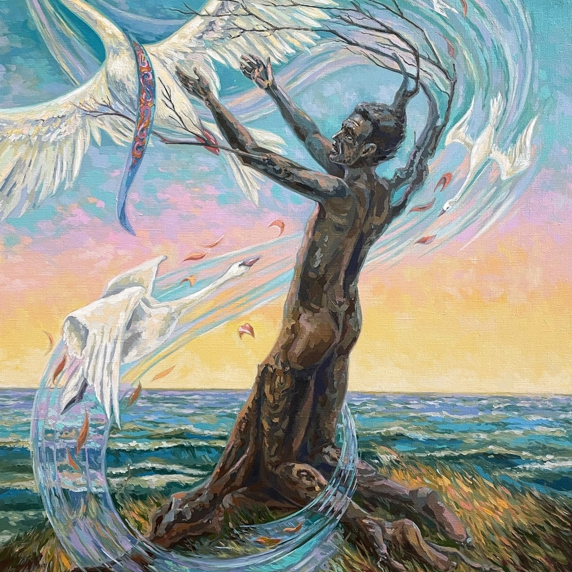 «Отец». Масло, 60х80 см., 2025