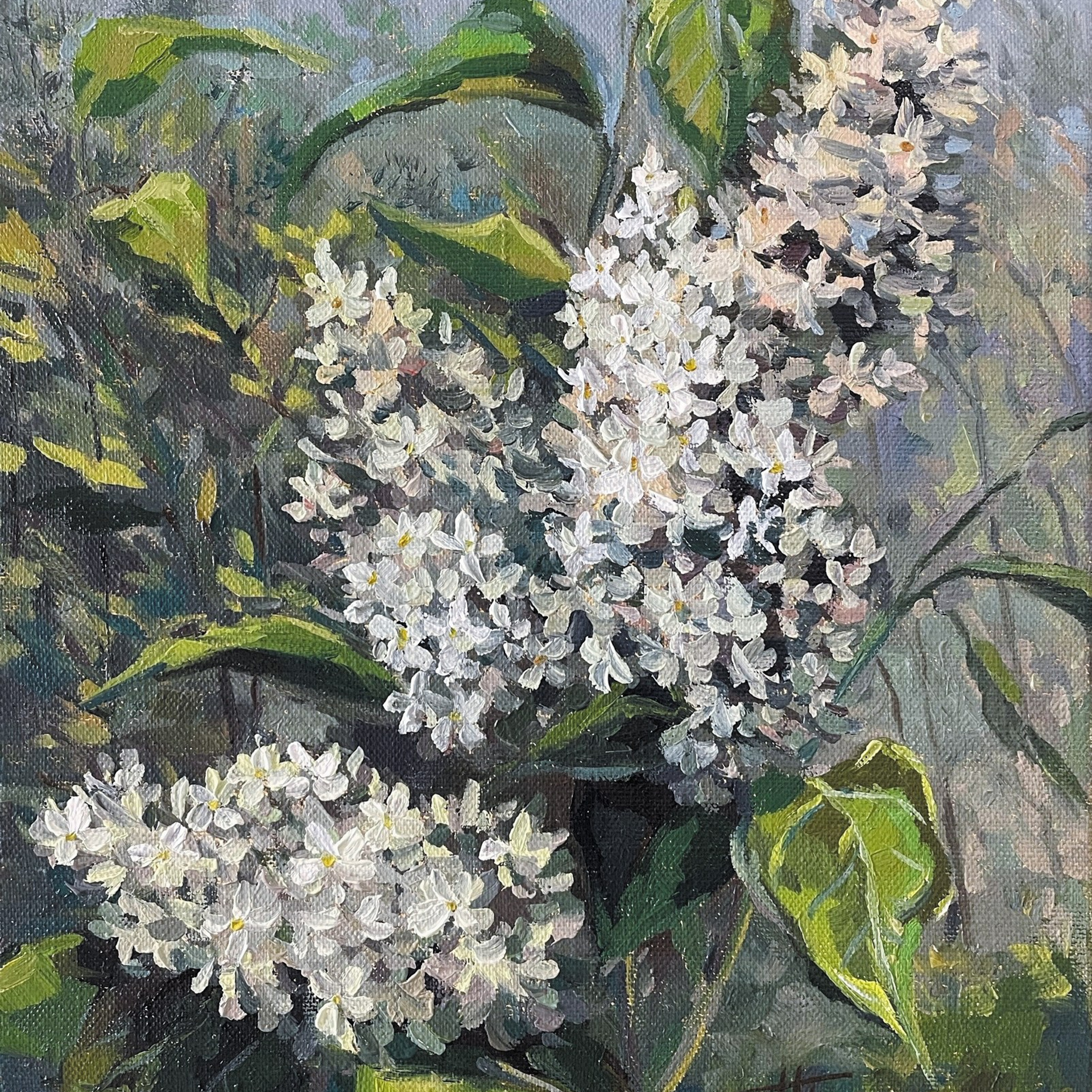 «Этюд». Масло, 30х24 см., 2025