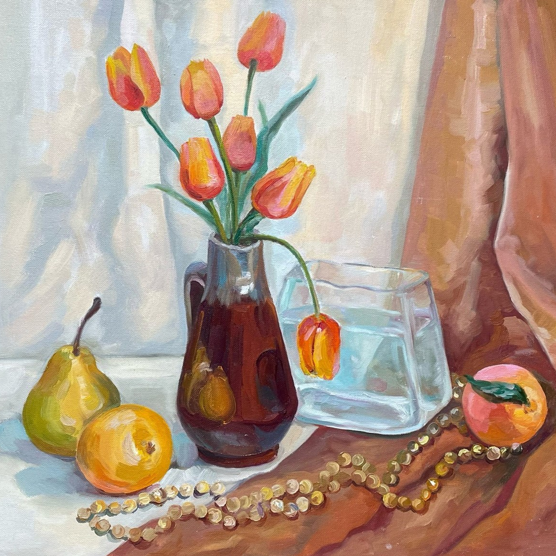 «Натюрморт». Масло, 50х60 см., 2015