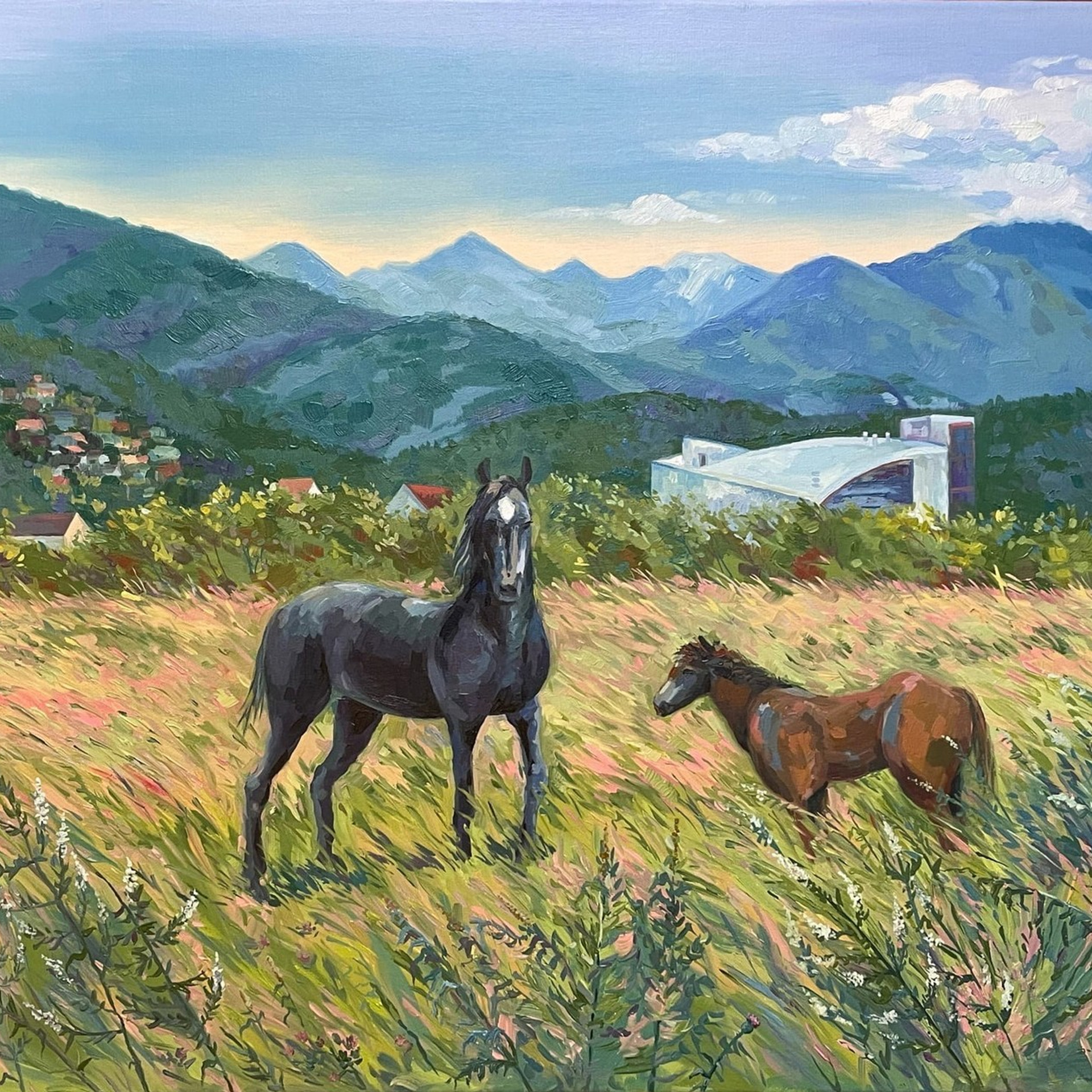 Масло. Живопись. Прекраснова. Prekrasnova. Painting.