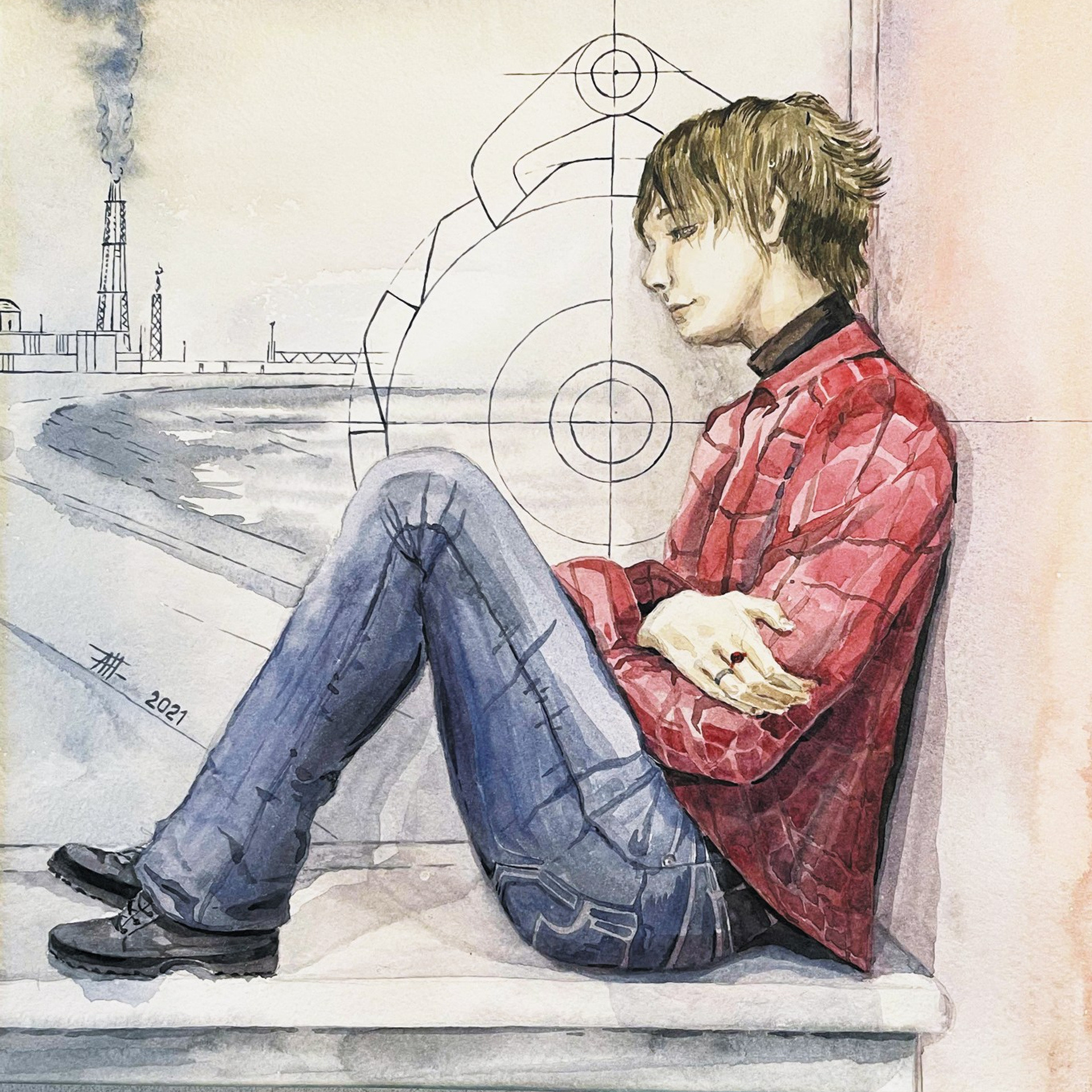 Акварель. Прекраснова. Prekrasnova