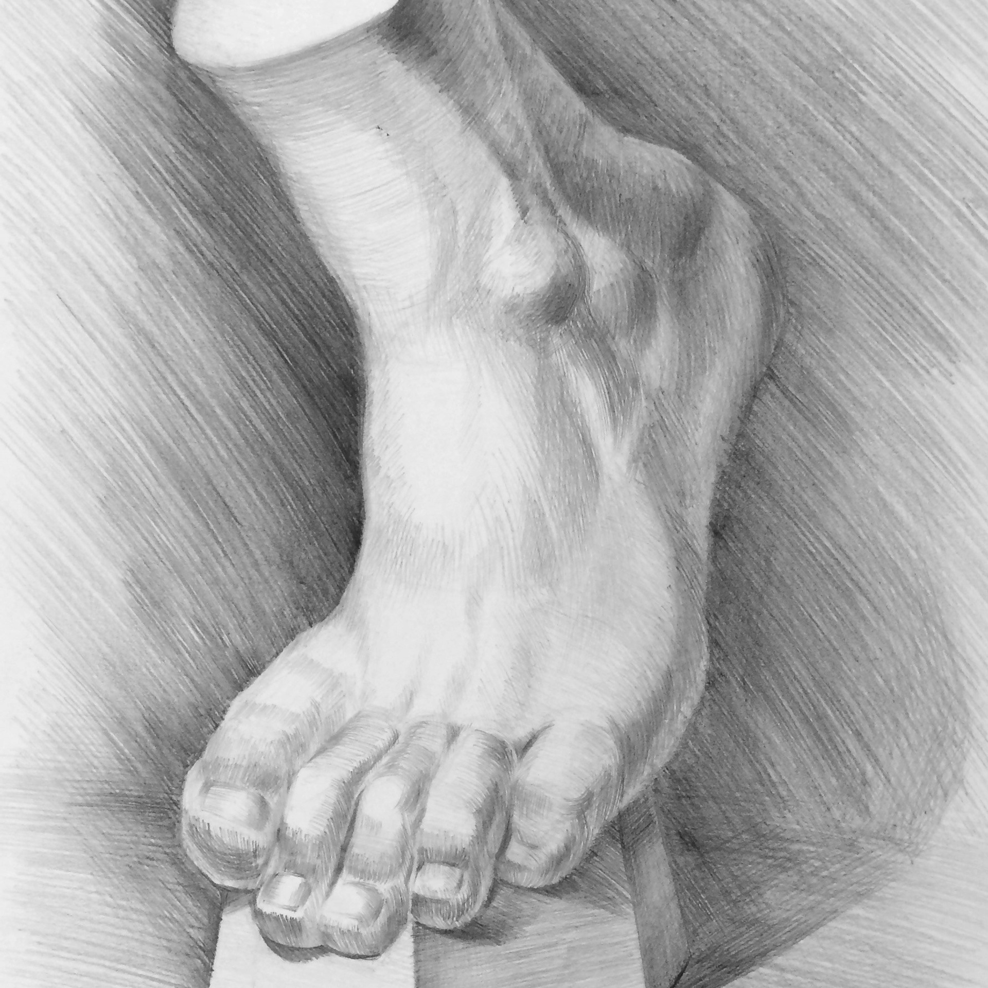 «Учебный». Карандаш, 42х59 см., 2023