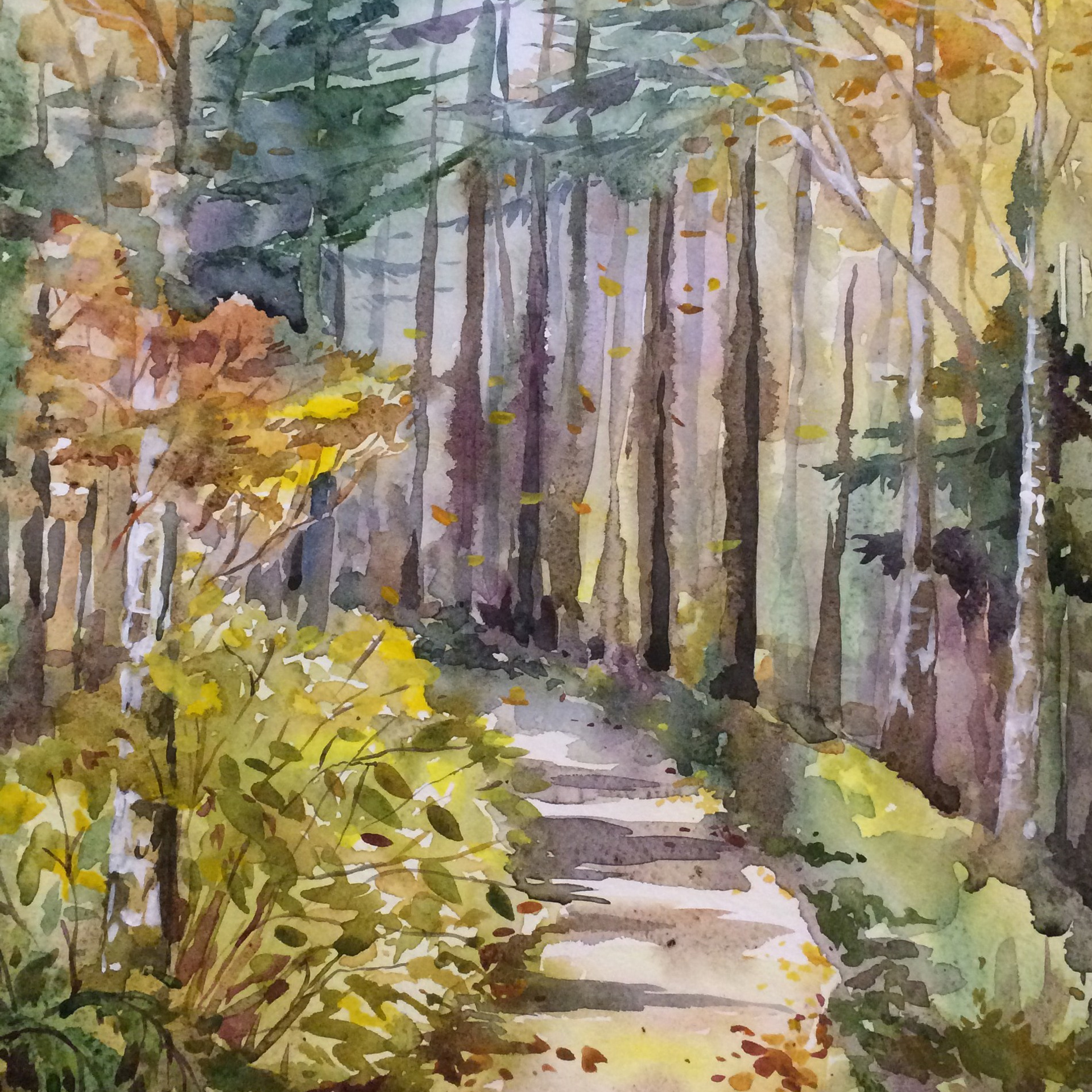 Акварель. Прекраснова. Prekrasnova