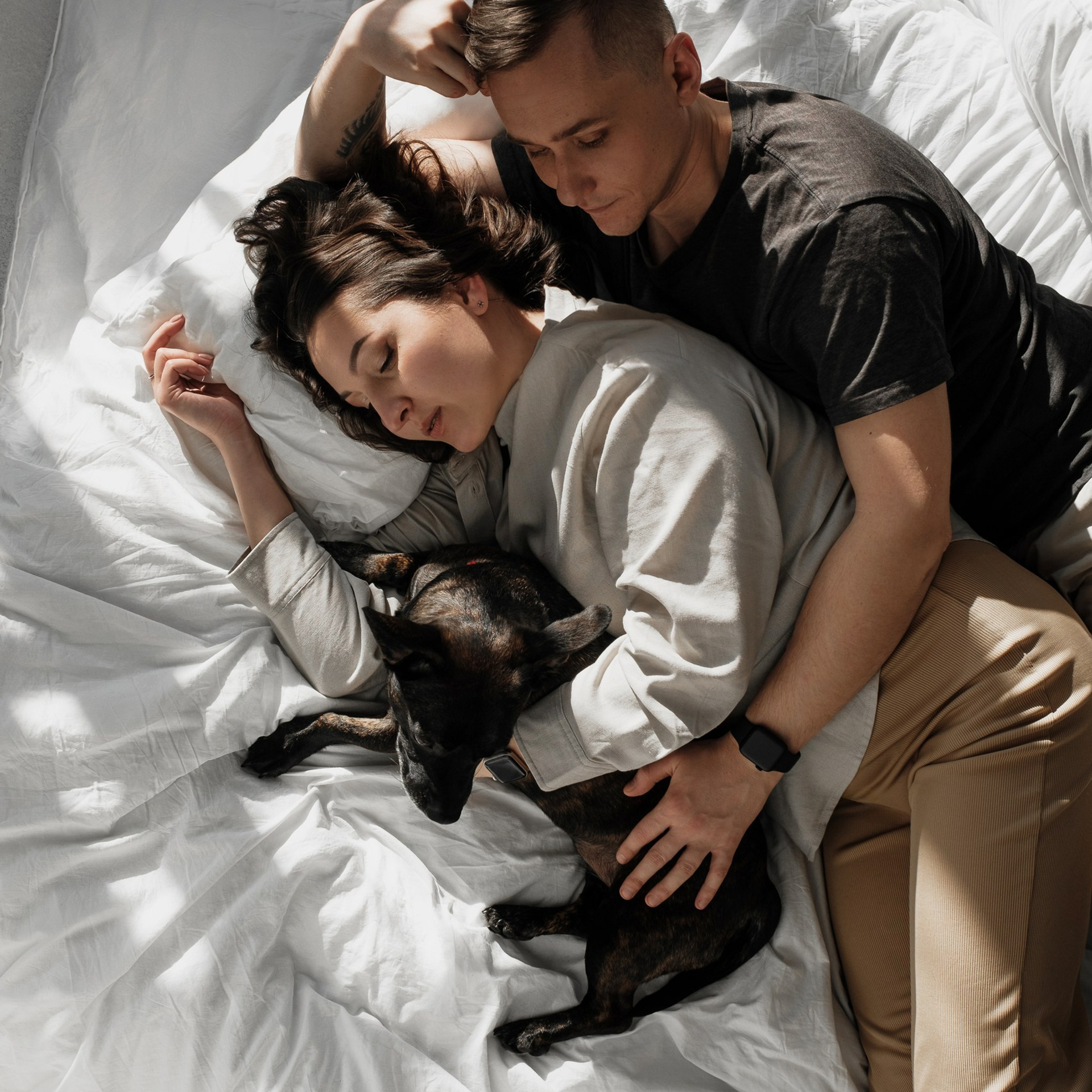 Денис, Настя и Руби