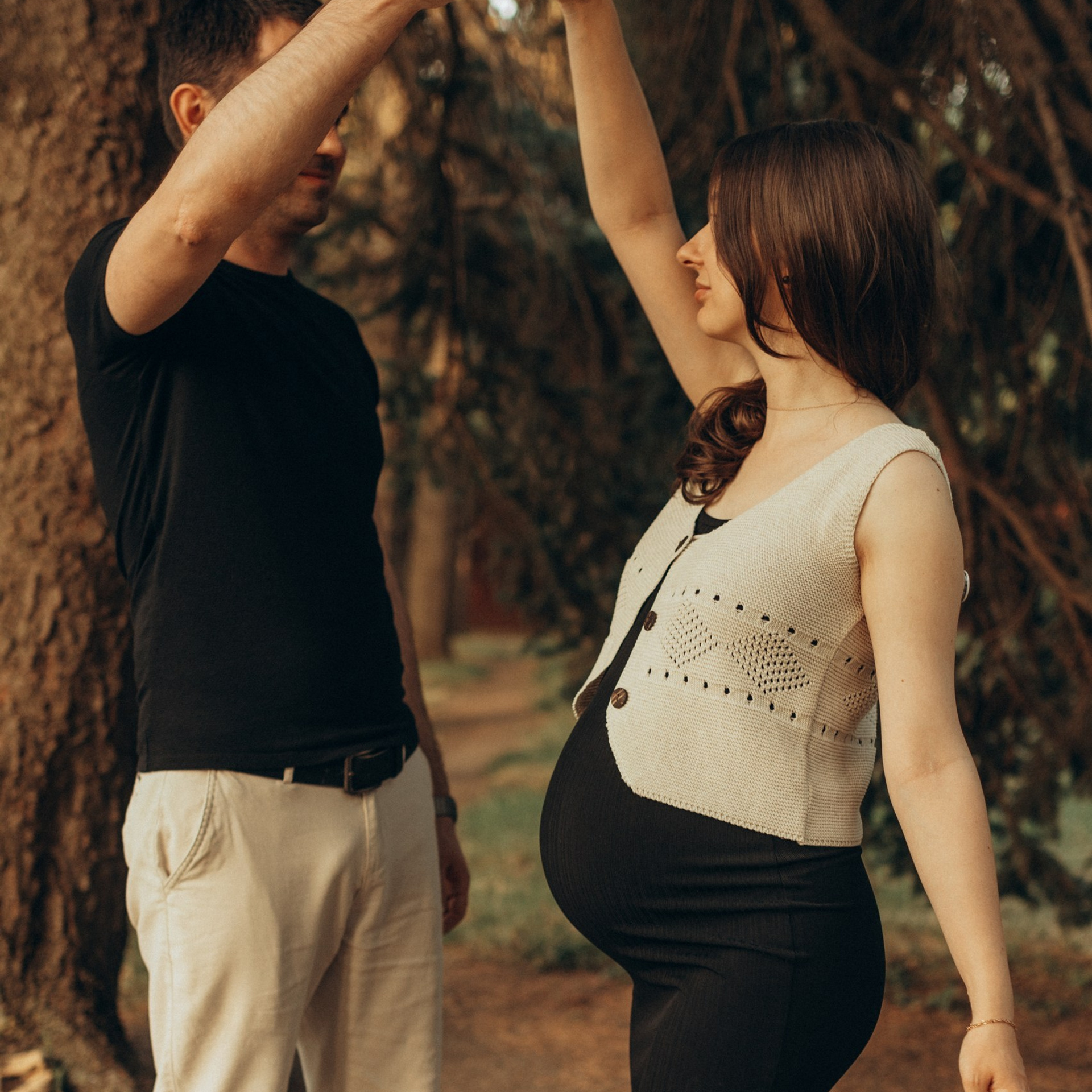 Анна и Дмитрий в ожидании чуда🤍