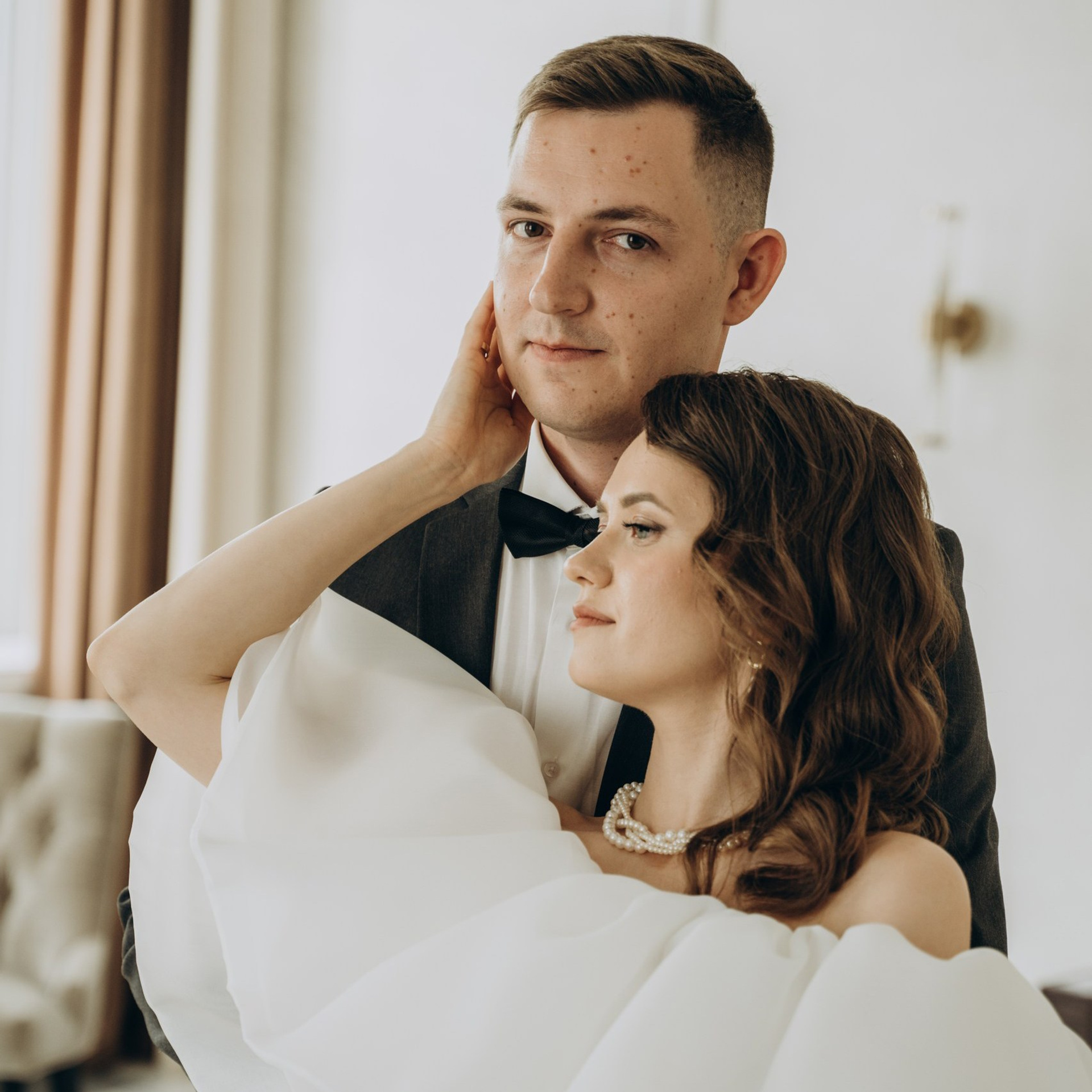 Полина и Никита роспись во Дворце бракосочетания Южное Бутово