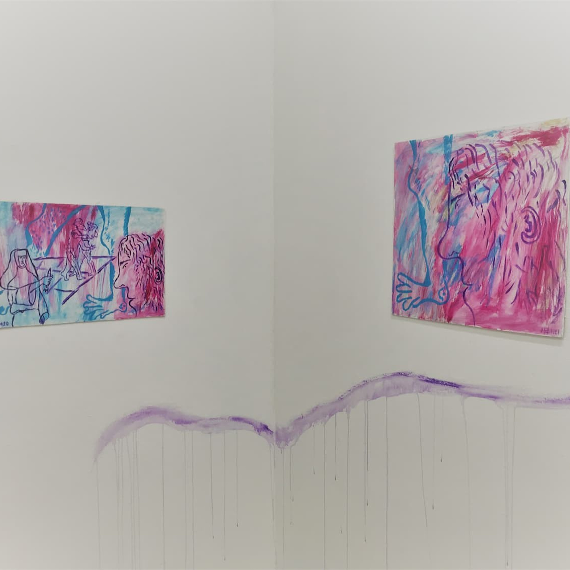 Three Rooms (Gallery 22, 2021). Artist Oleg Semenovykh