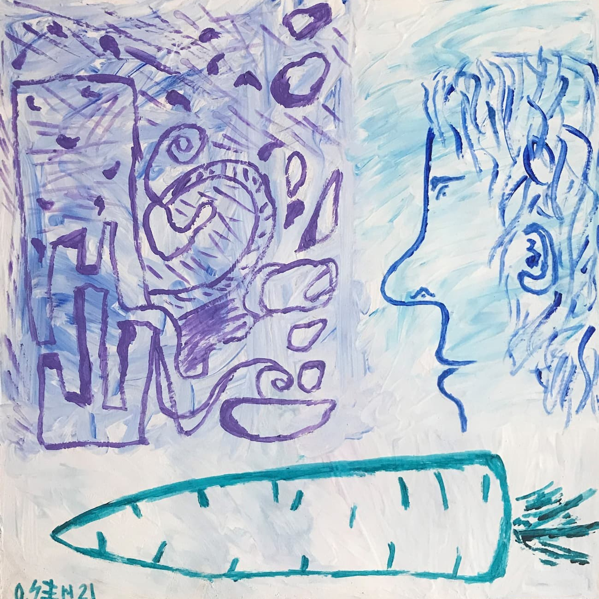 Three Rooms (Gallery 22, 2021). Artist Oleg Semenovykh