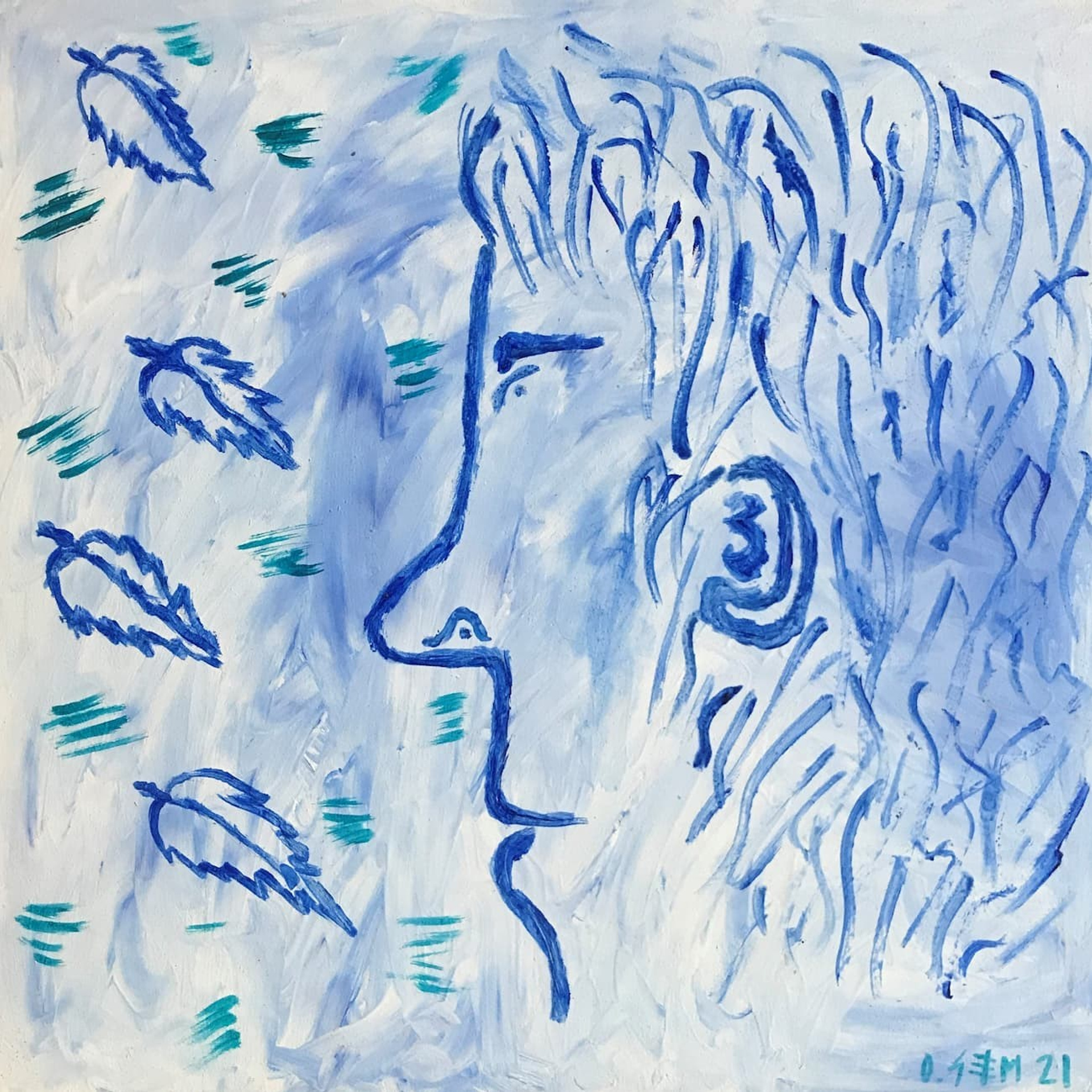 Three Rooms (Gallery 22, 2021). Artist Oleg Semenovykh