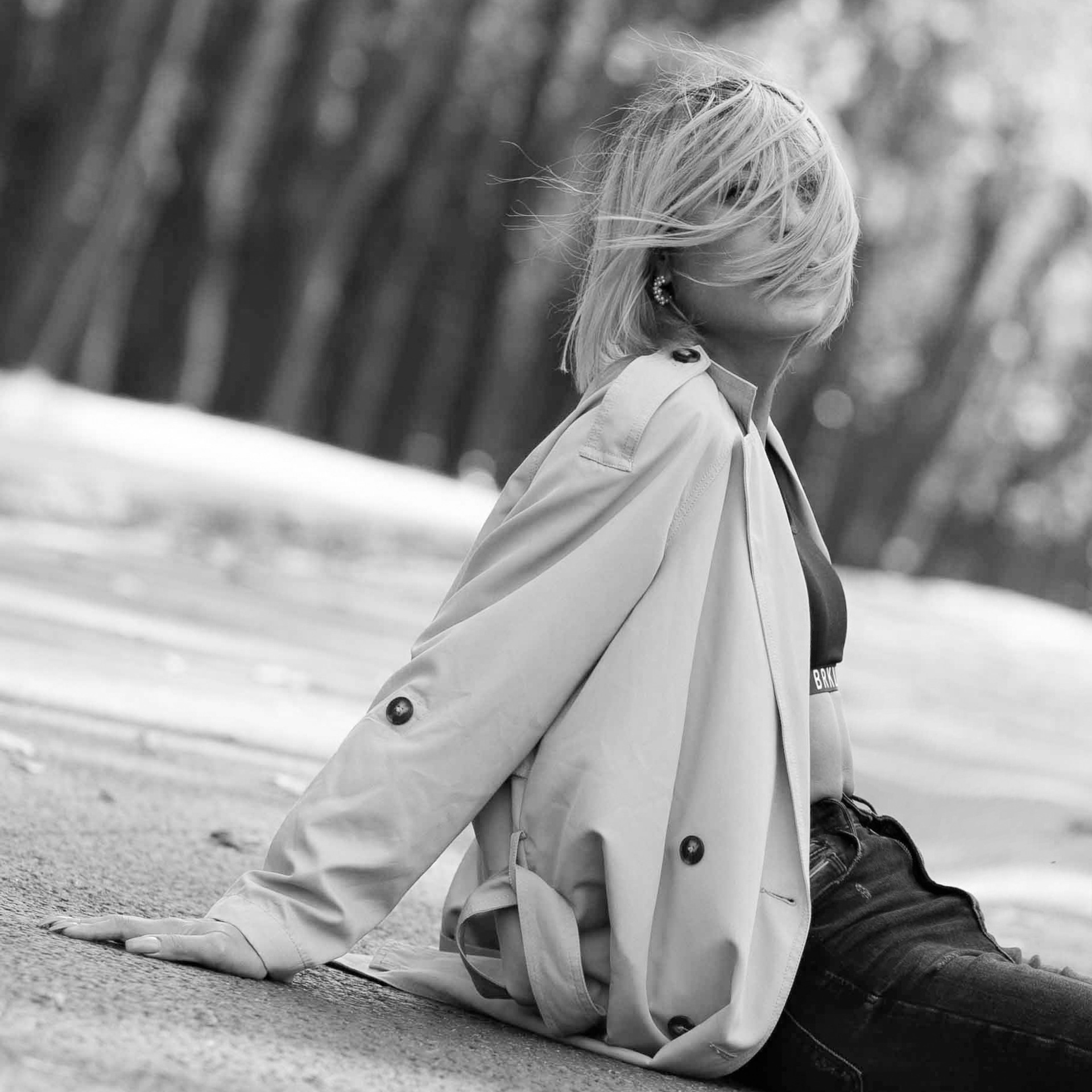 Даша. Осенняя прогулка.