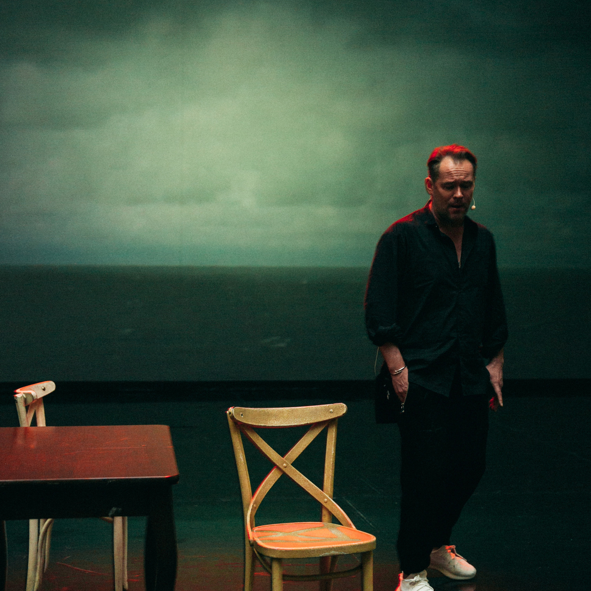 Репетиция перед спектаклем