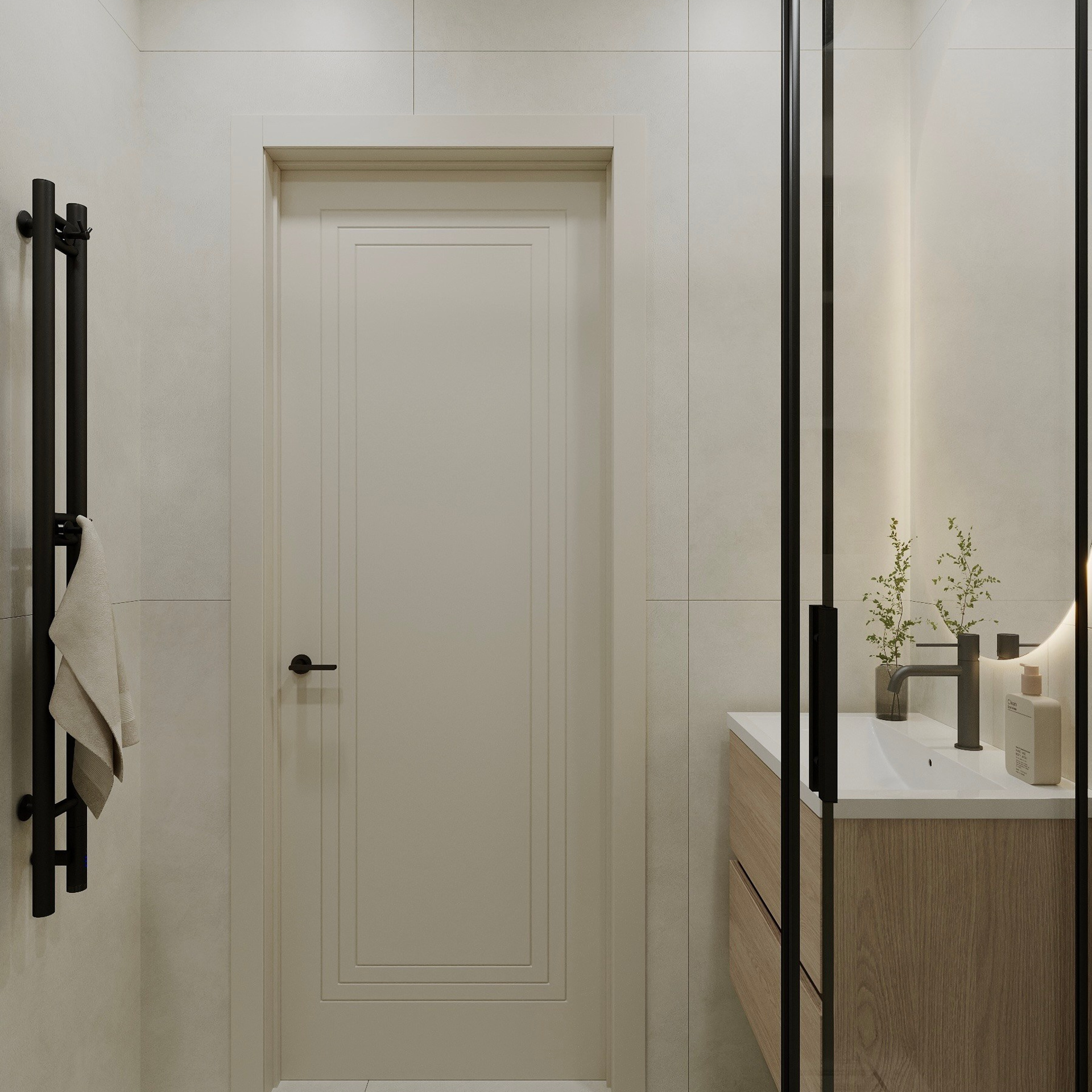 Студия 28 м². Дизайн интерьера
