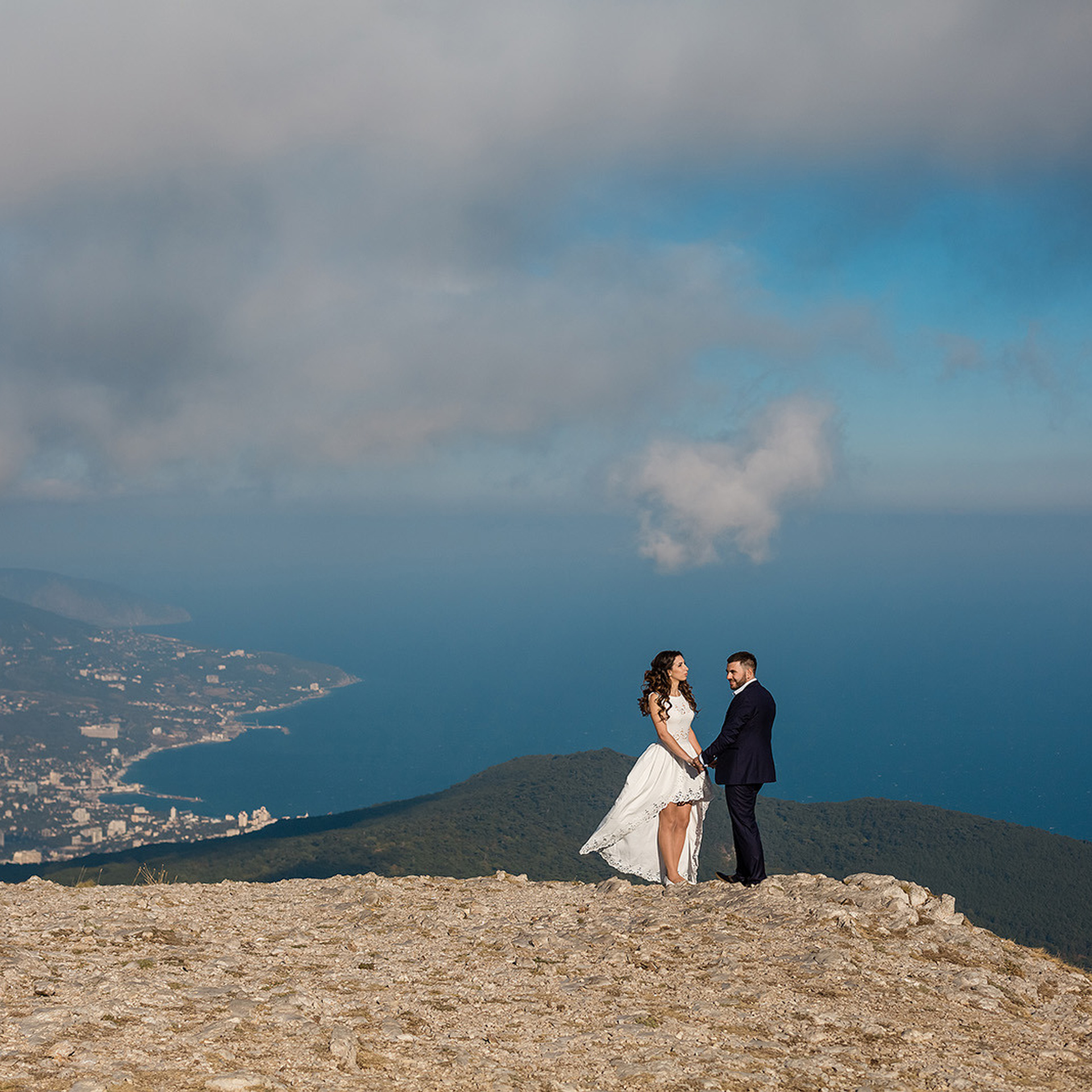 Макс и Алёна - Свадьба для двоих. Свадебный фотограф, фотосъемка в Крыму, Севастополе, Симферополе, Ялте