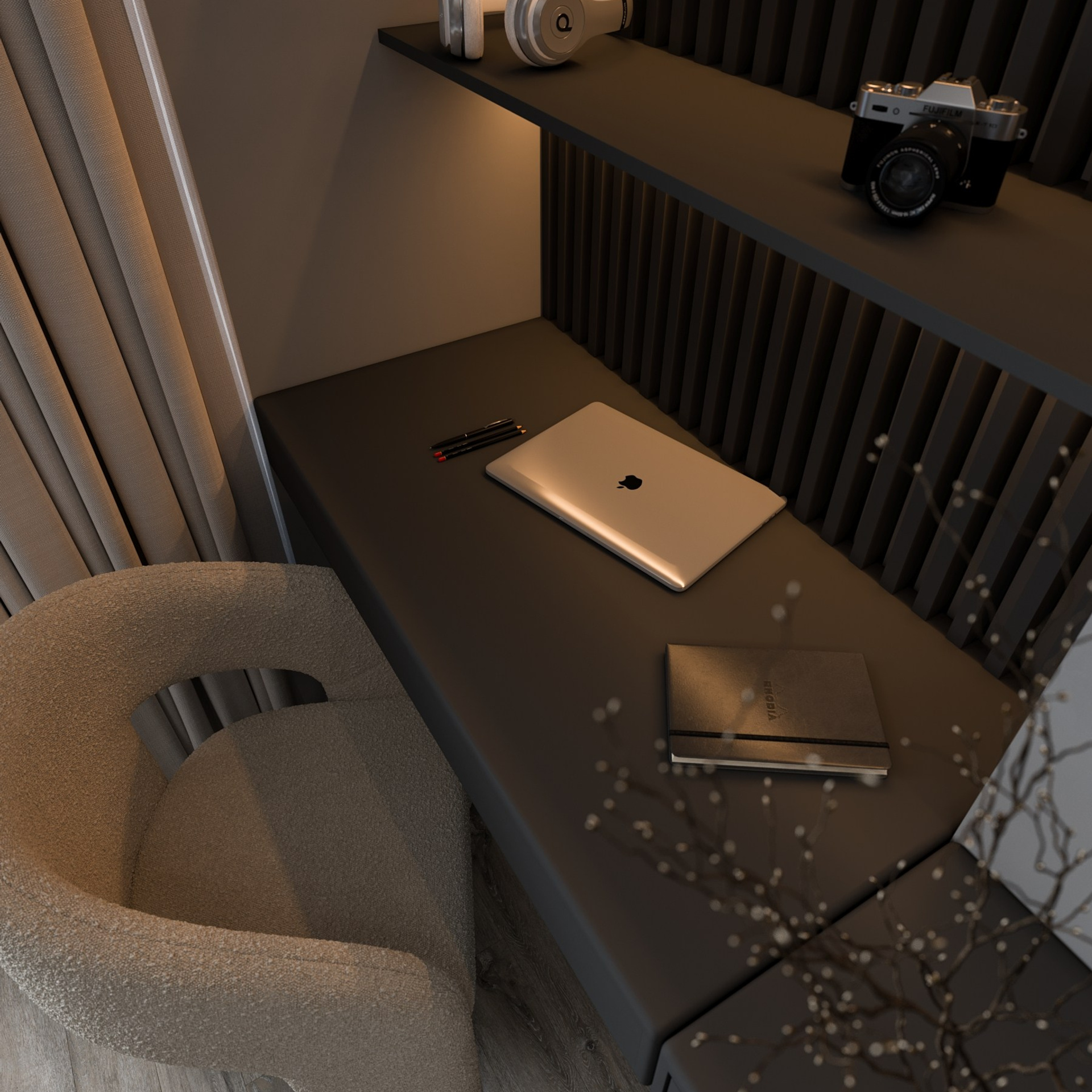 Graphite Rhythms & Urban Dusk